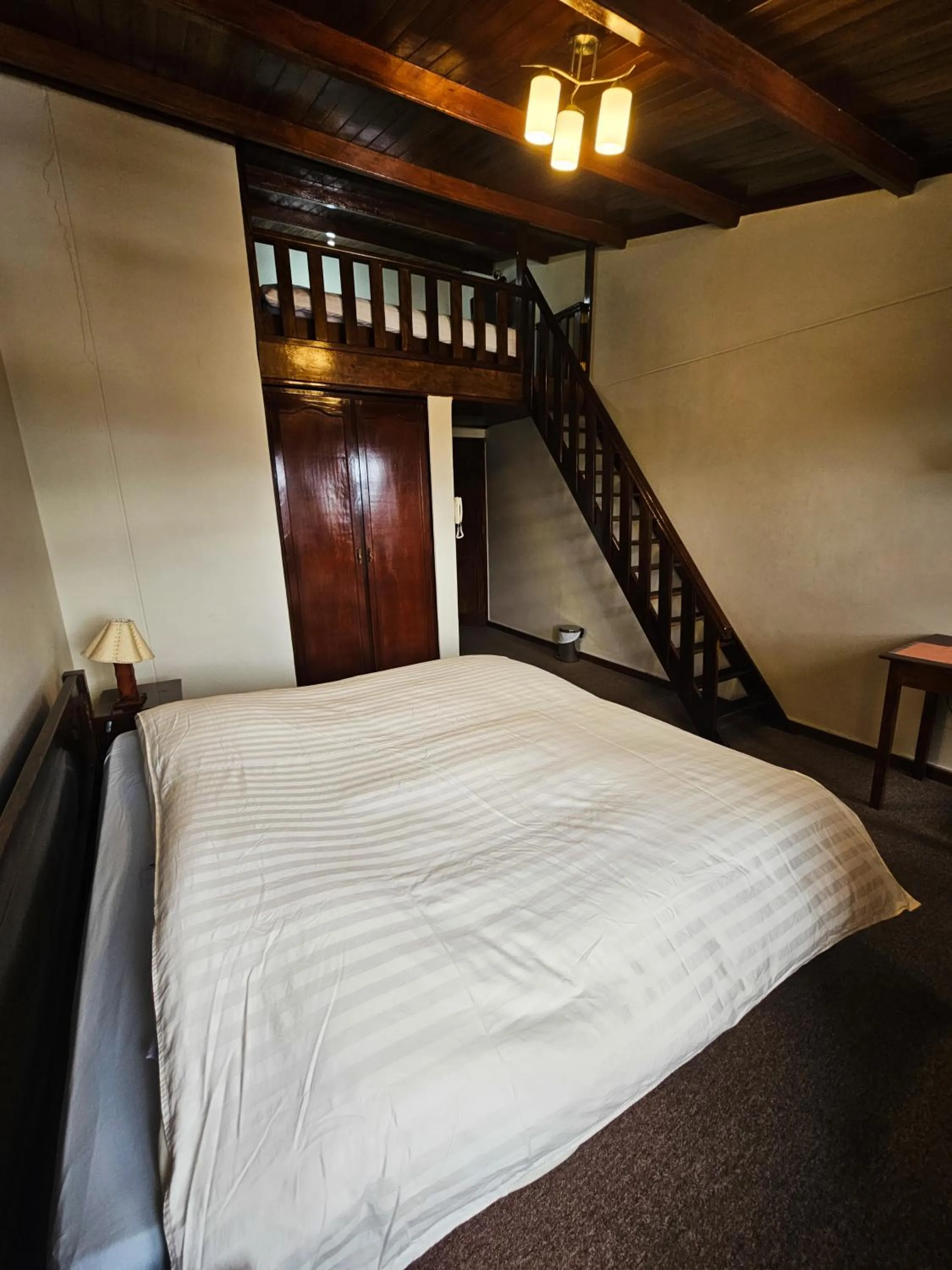 Bed in Hotel Santa Cruz