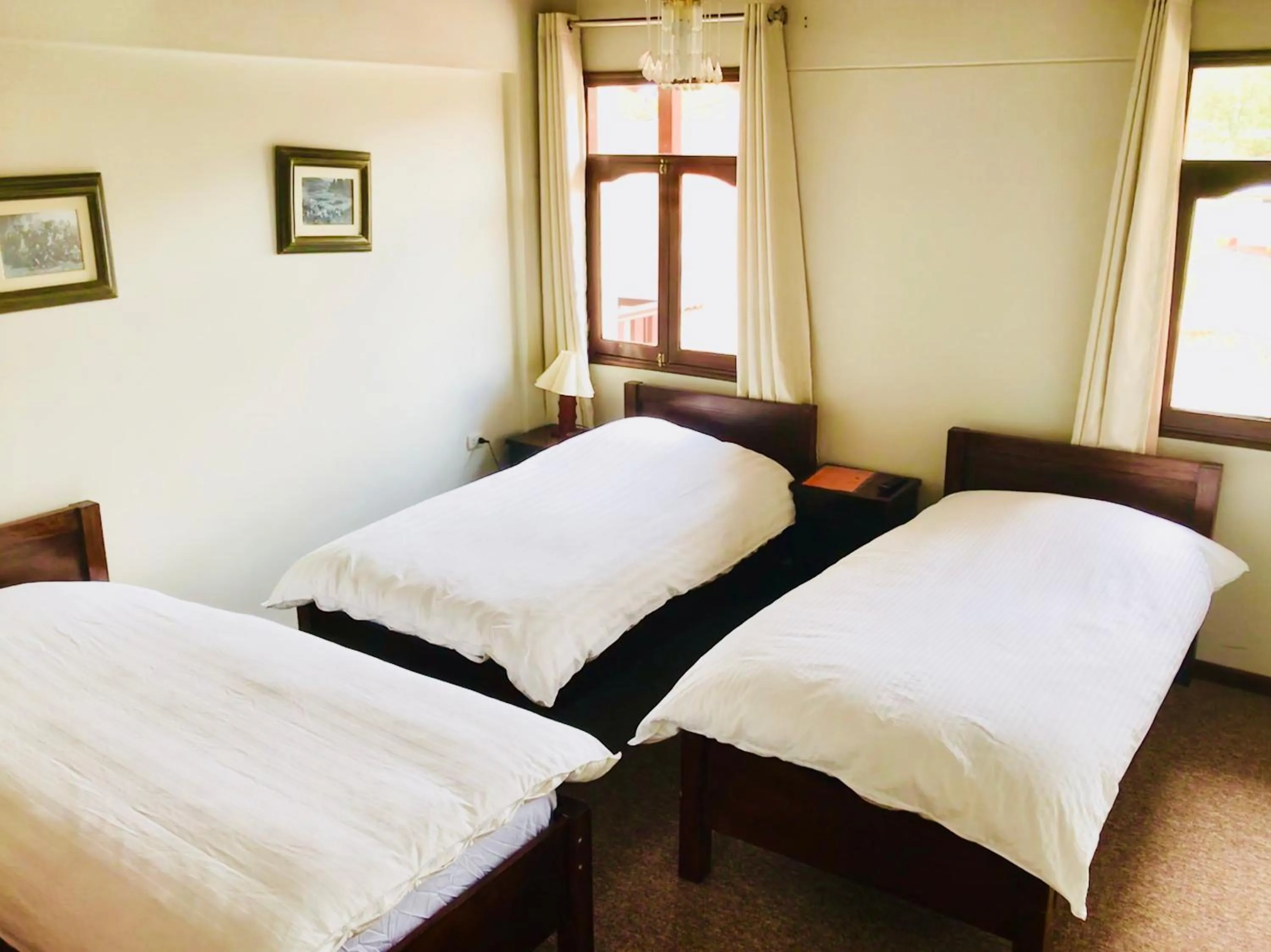 Bed in Hotel Santa Cruz