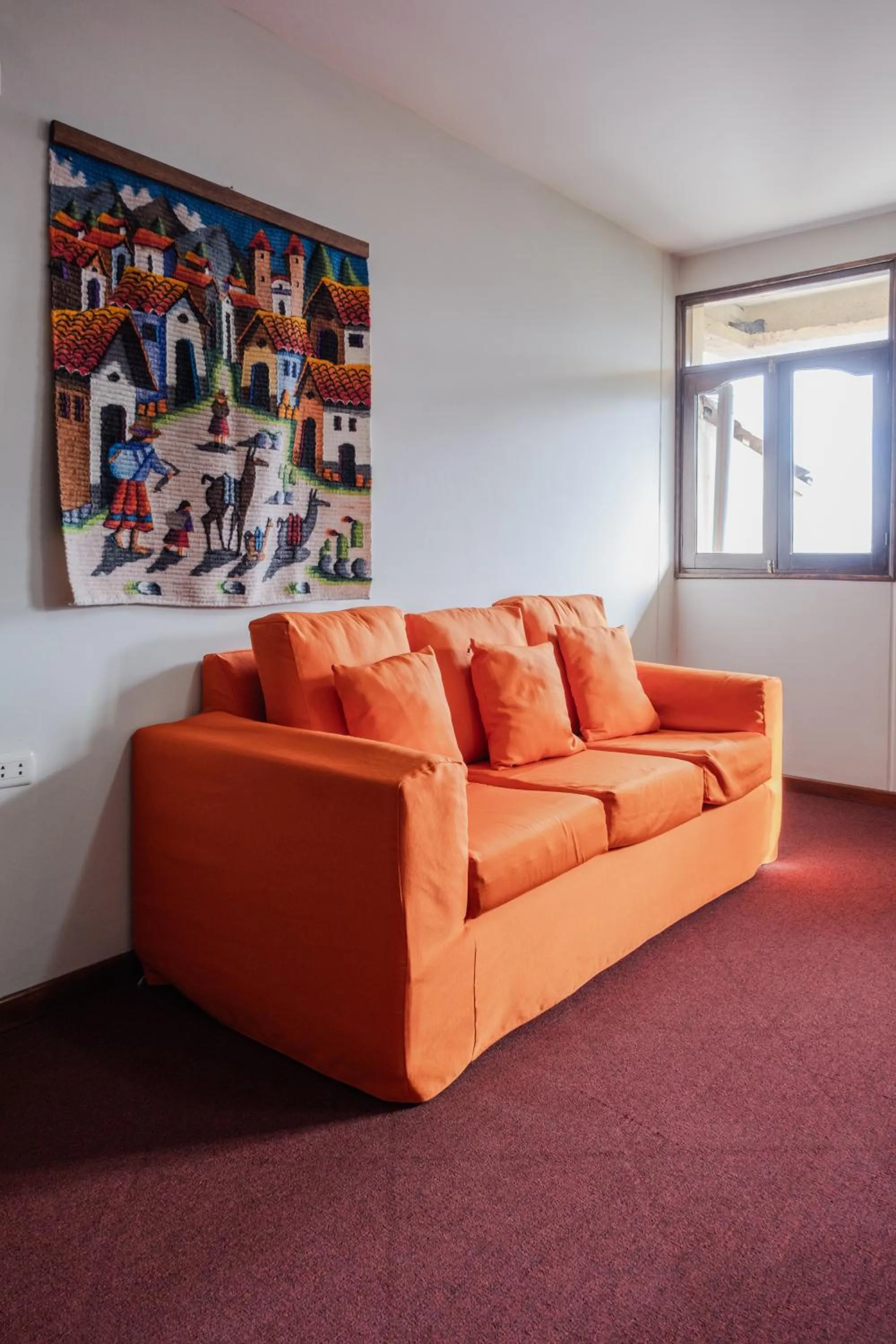 Living room in Hotel Santa Cruz