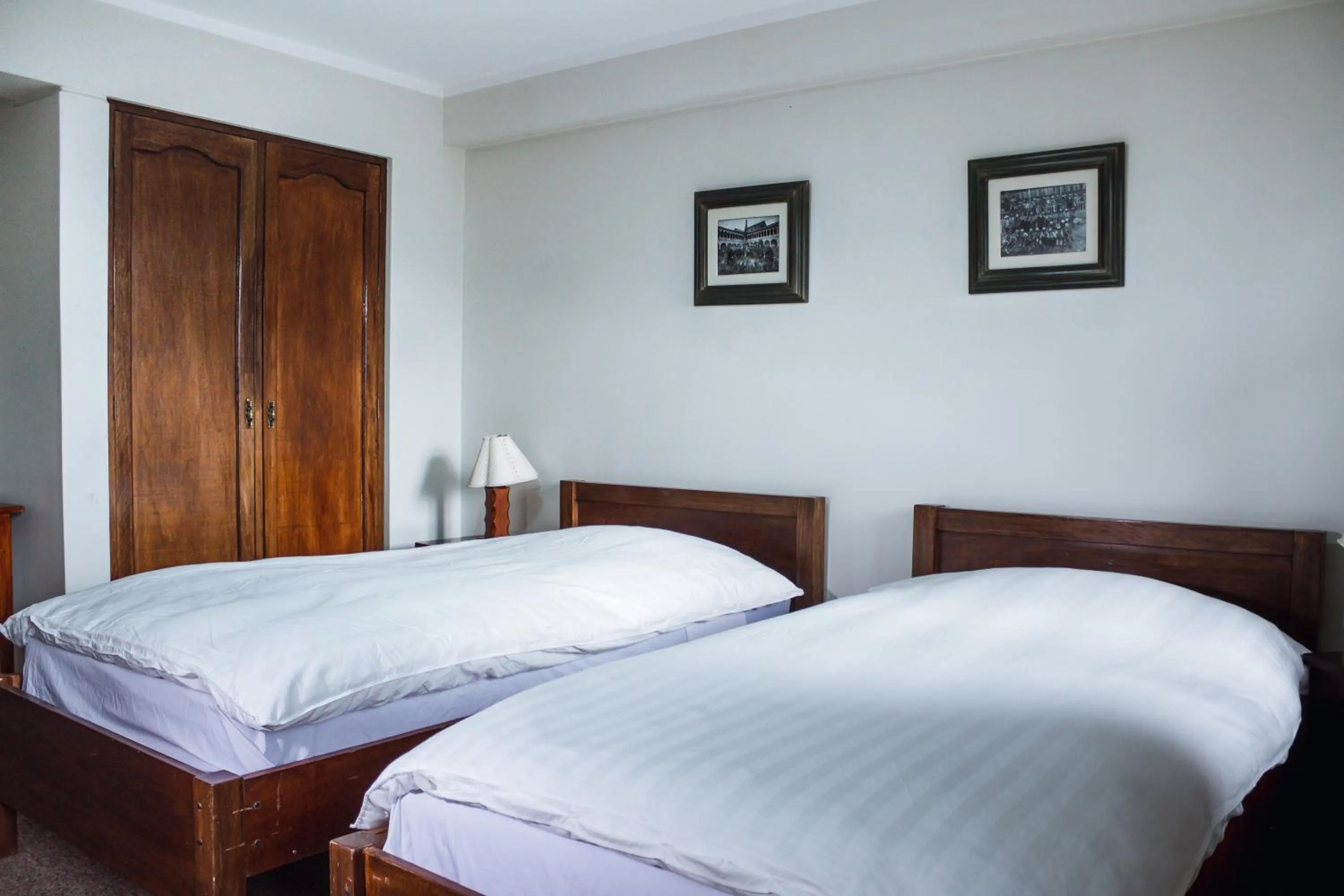 Bed in Hotel Santa Cruz