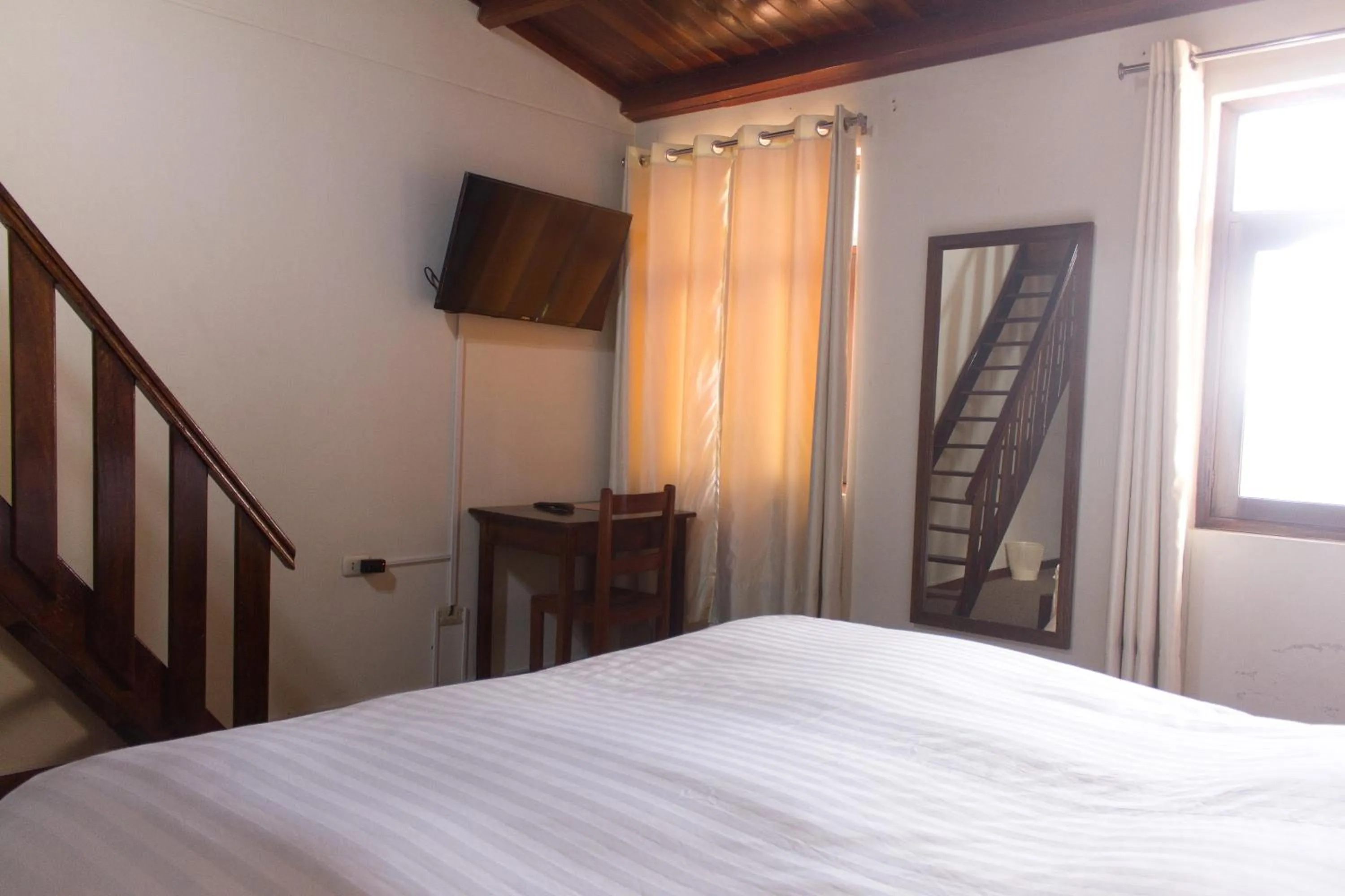 Bed in Hotel Santa Cruz