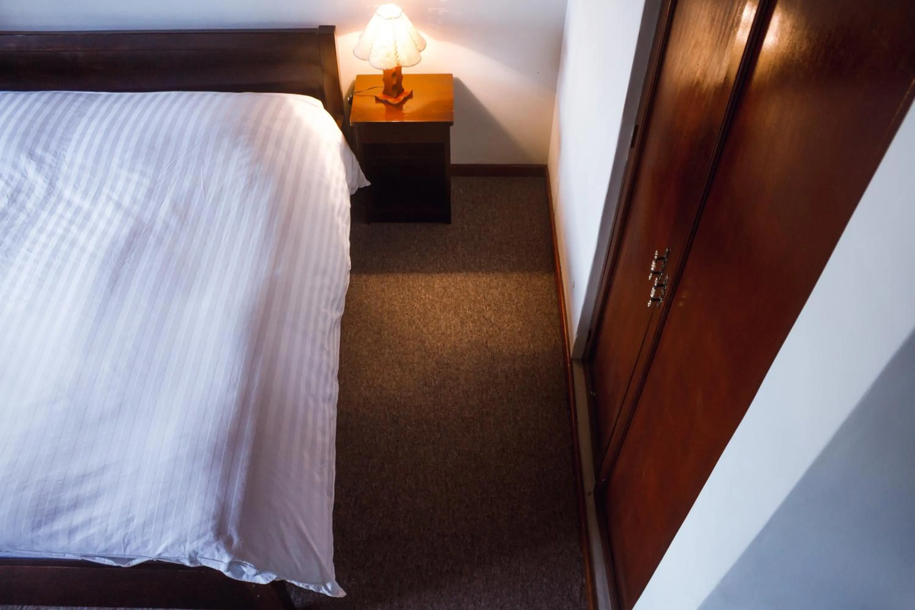 Bed in Hotel Santa Cruz