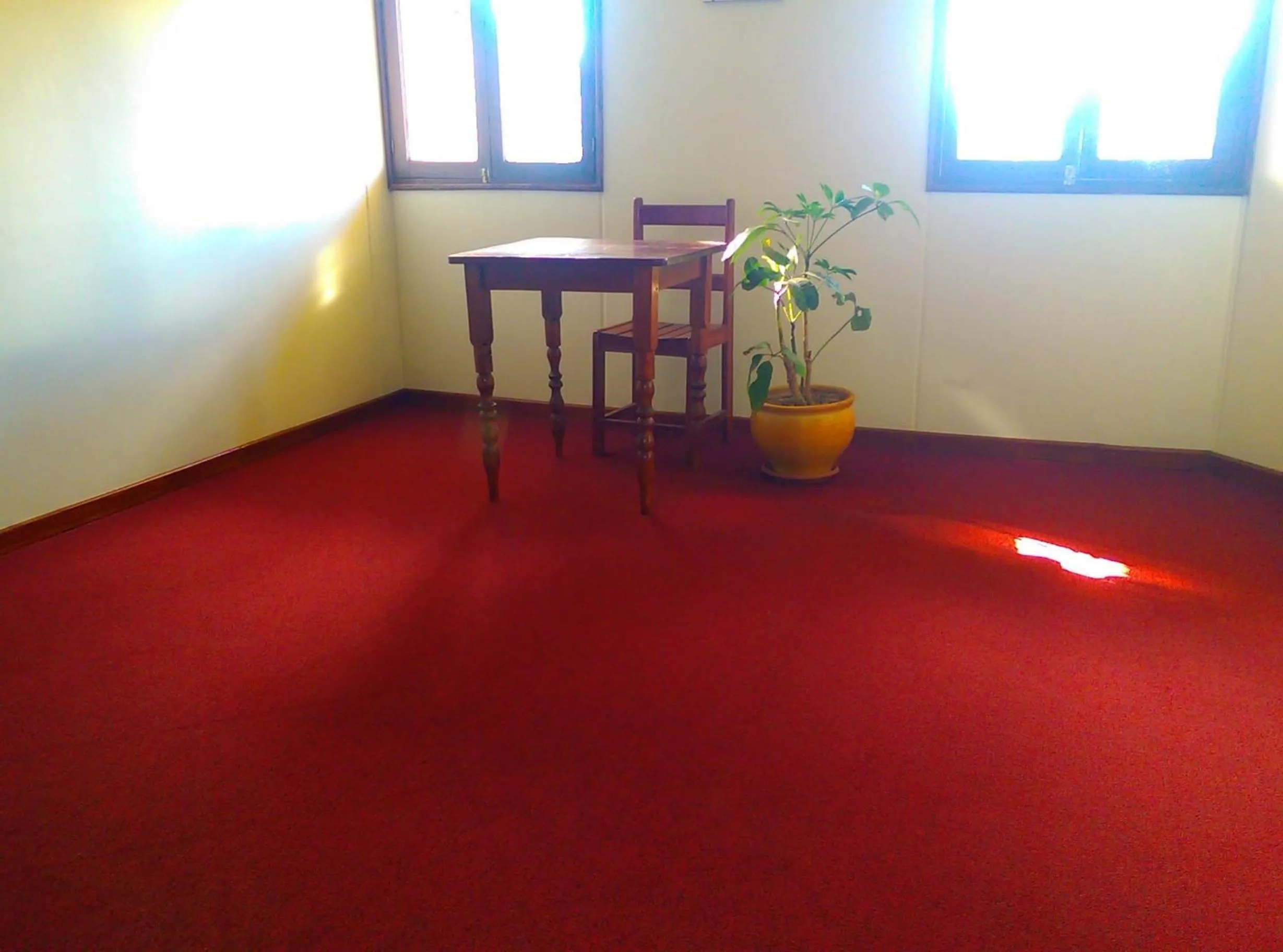 On site in Hotel Santa Cruz