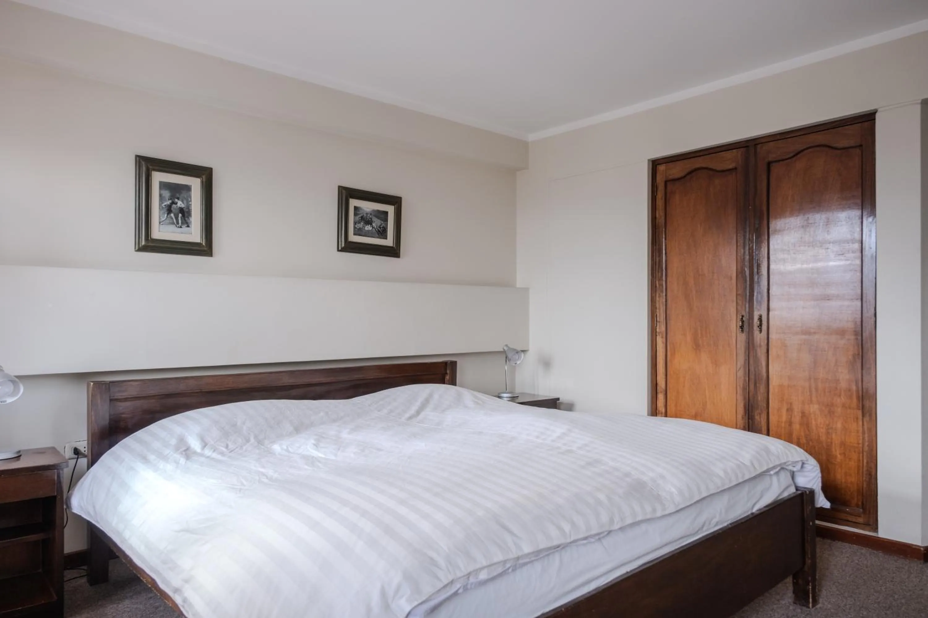 Bed in Hotel Santa Cruz