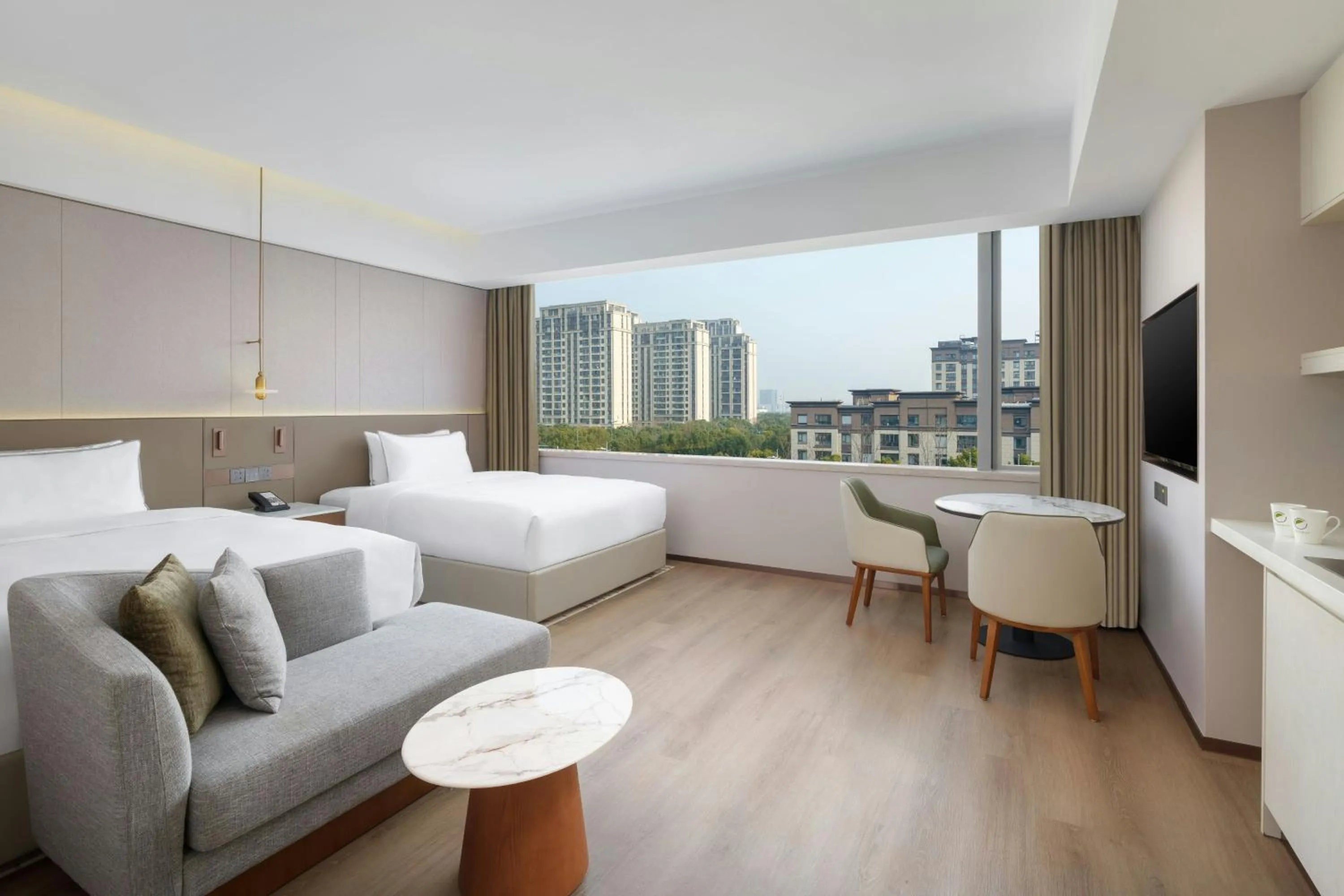 Bedroom in Element Suzhou Science and Technology Town