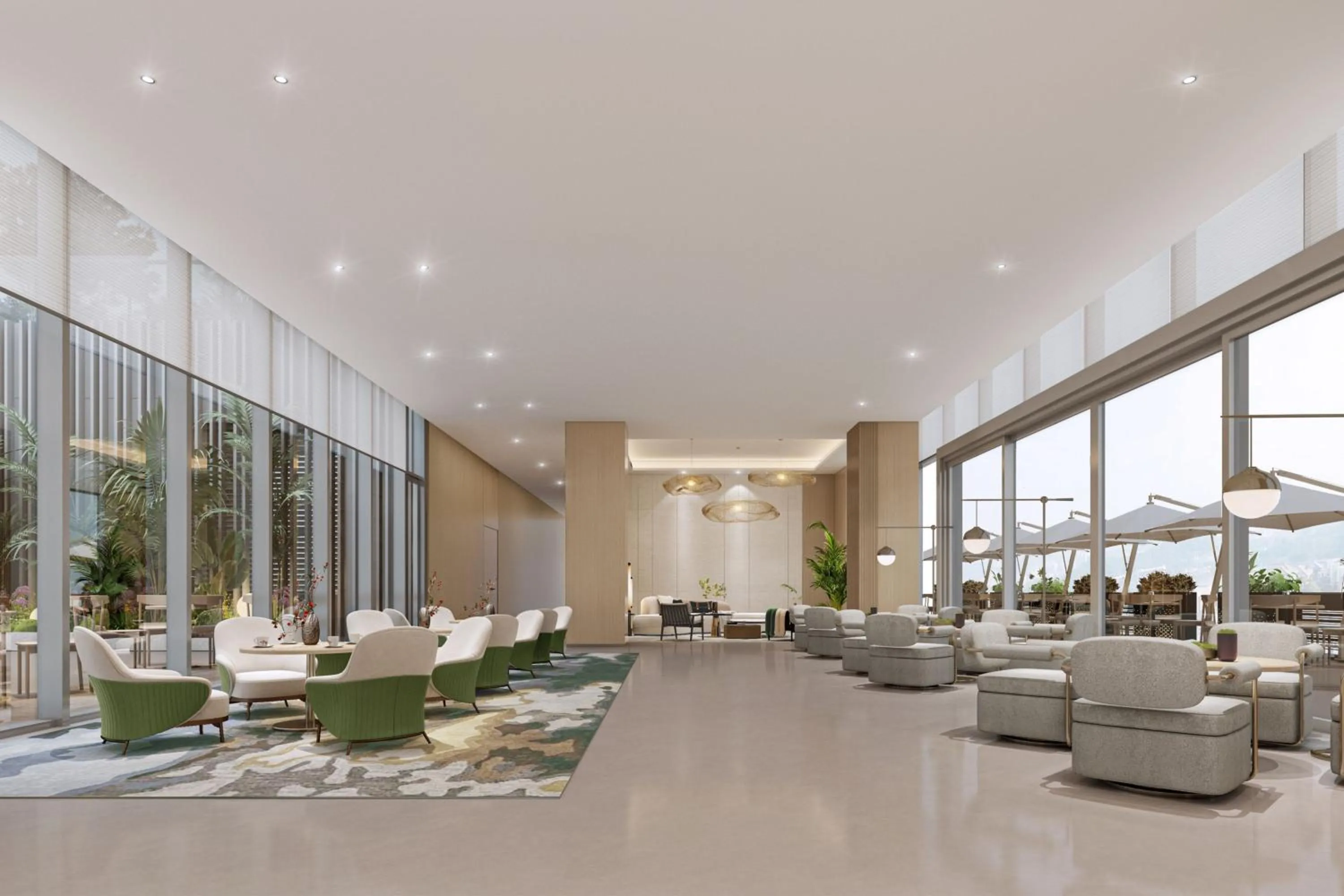 Lobby or reception in Element Suzhou Science and Technology Town