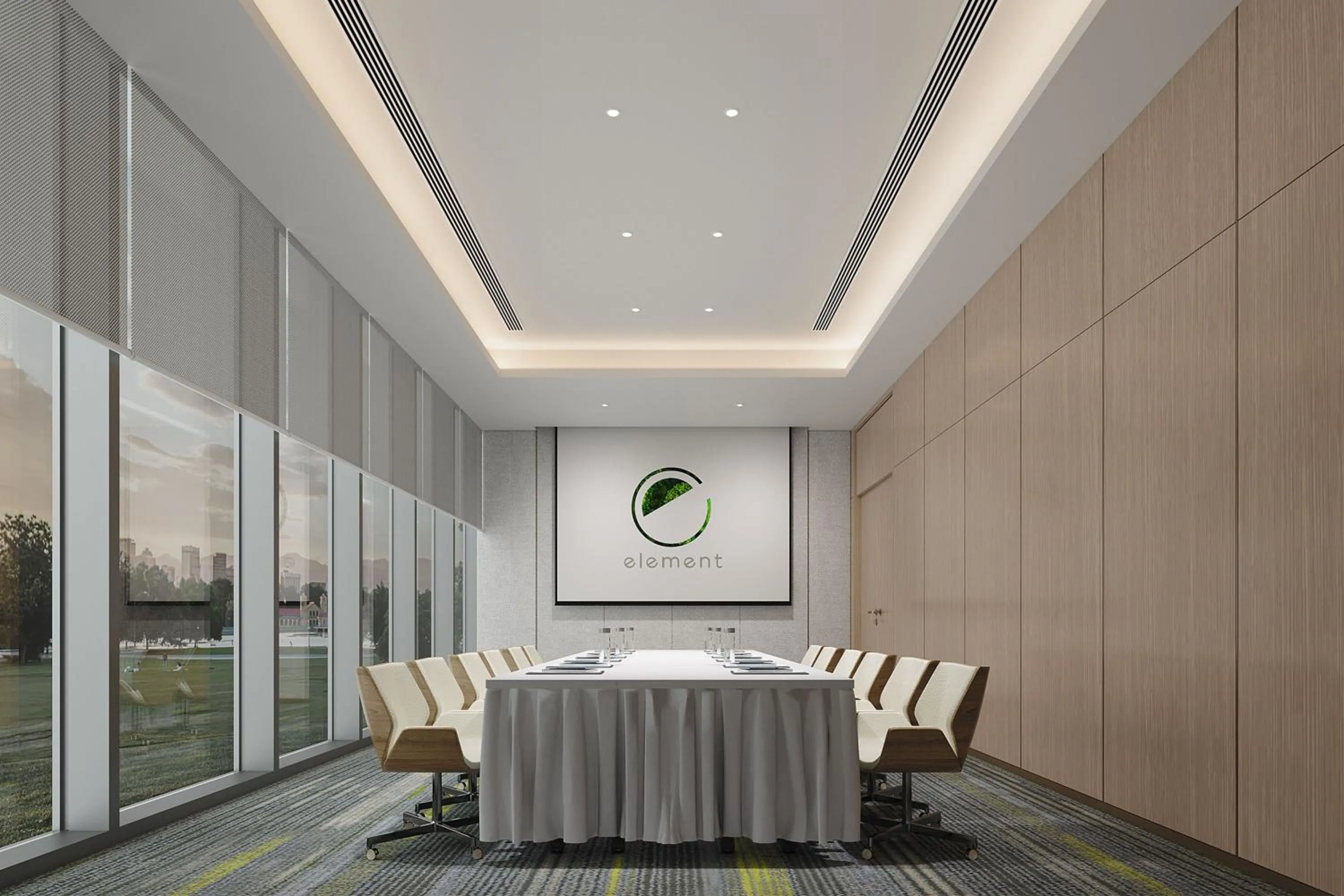 Meeting/conference room in Element Suzhou Science and Technology Town