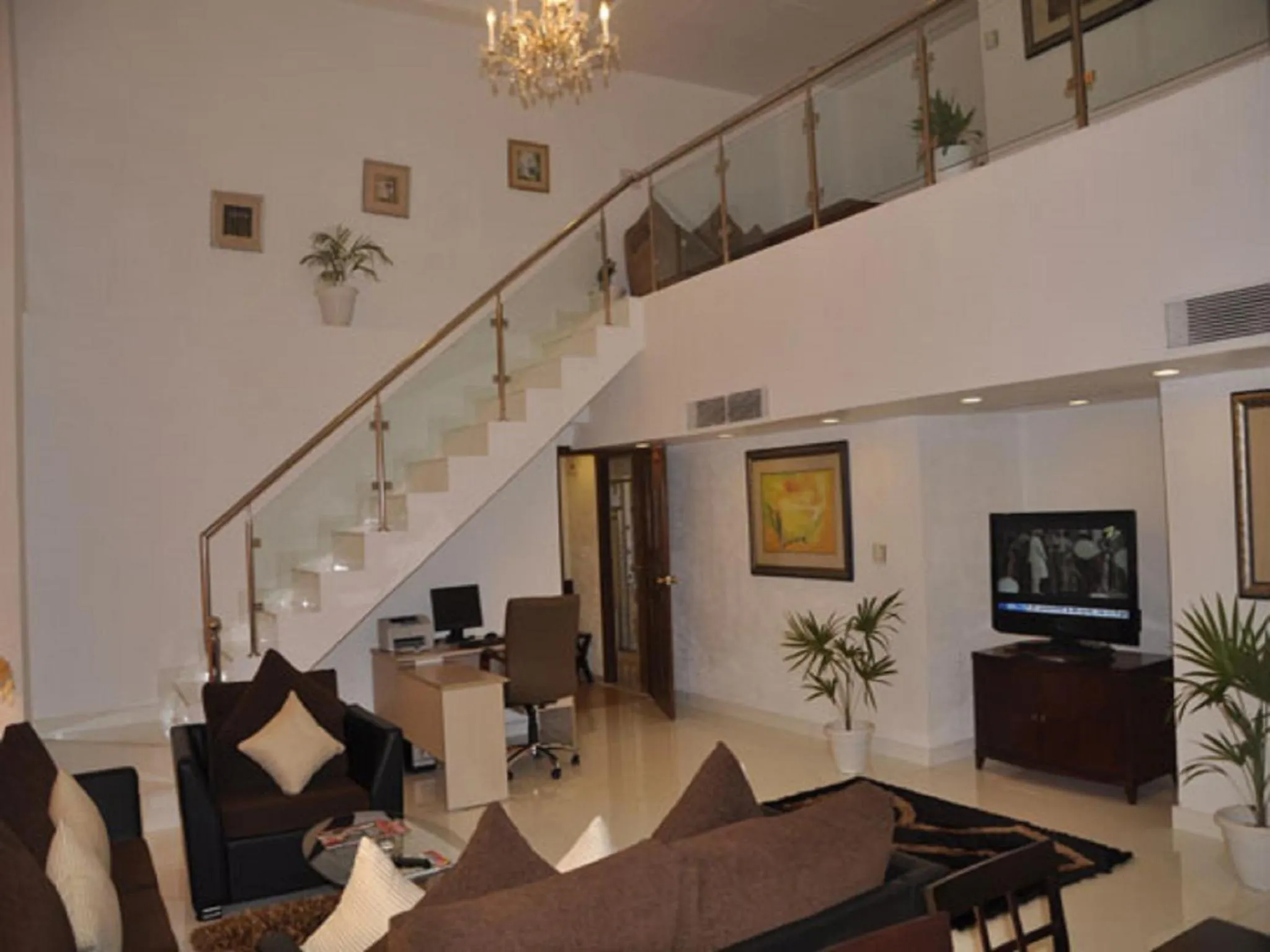 Living room in The White Hotel Katra, a member of Radisson Individuals