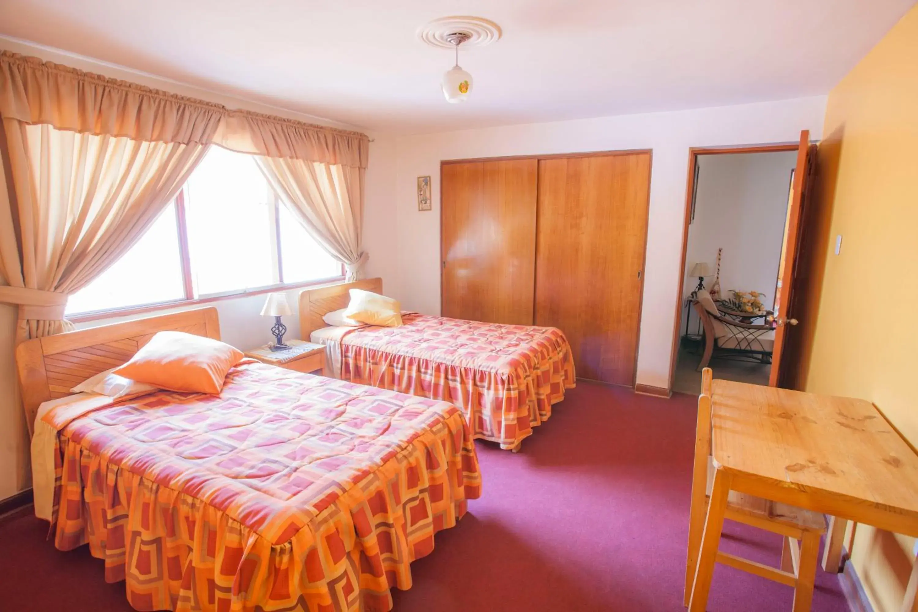 Twin Room with Private Bathroom in Alojamiento Soledad Twin Room with Private Bathroom in Alojamiento Soledad