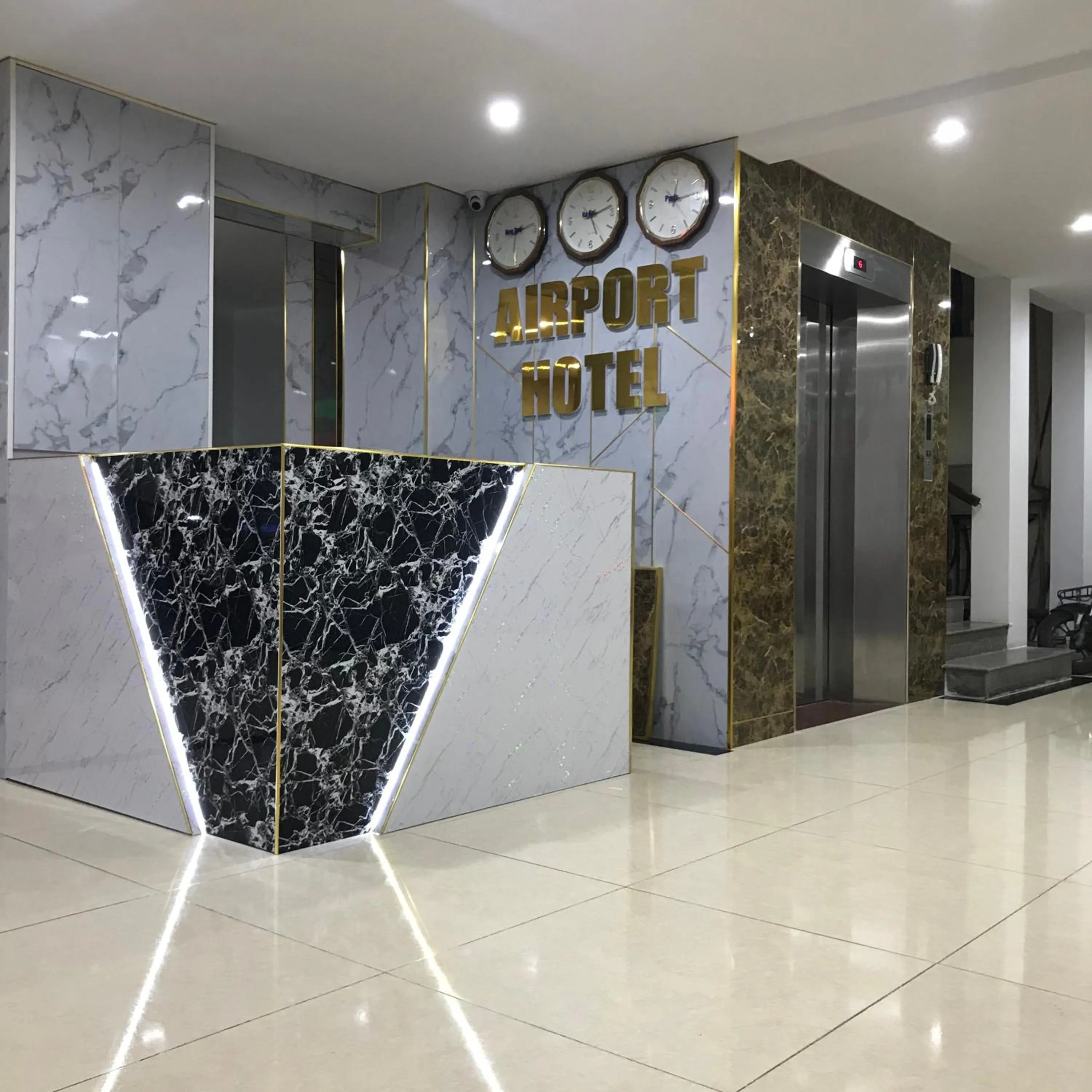 Lobby or reception in Noi Bai Airport Hotel