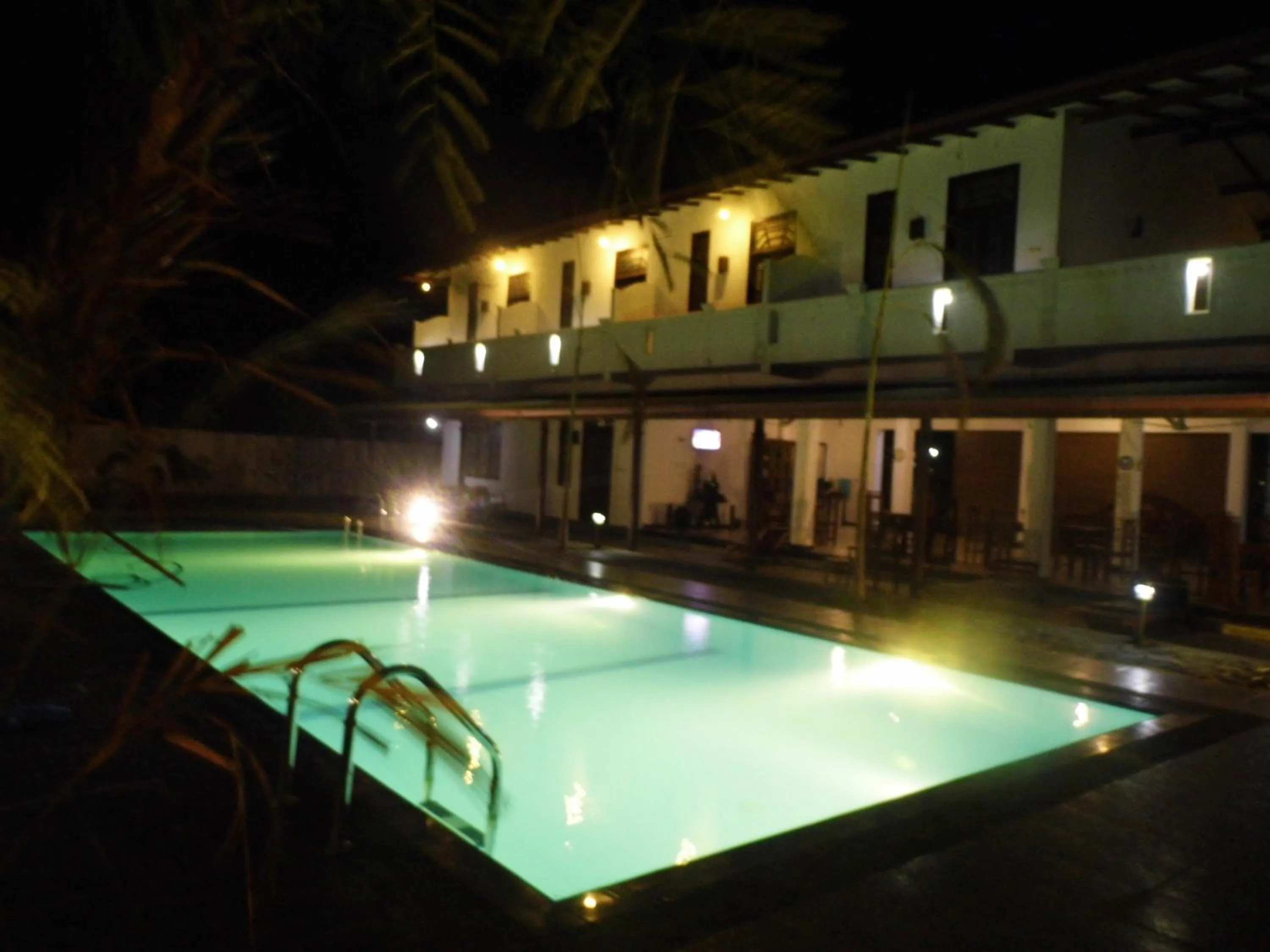 Pool view in Saman Resort Yala