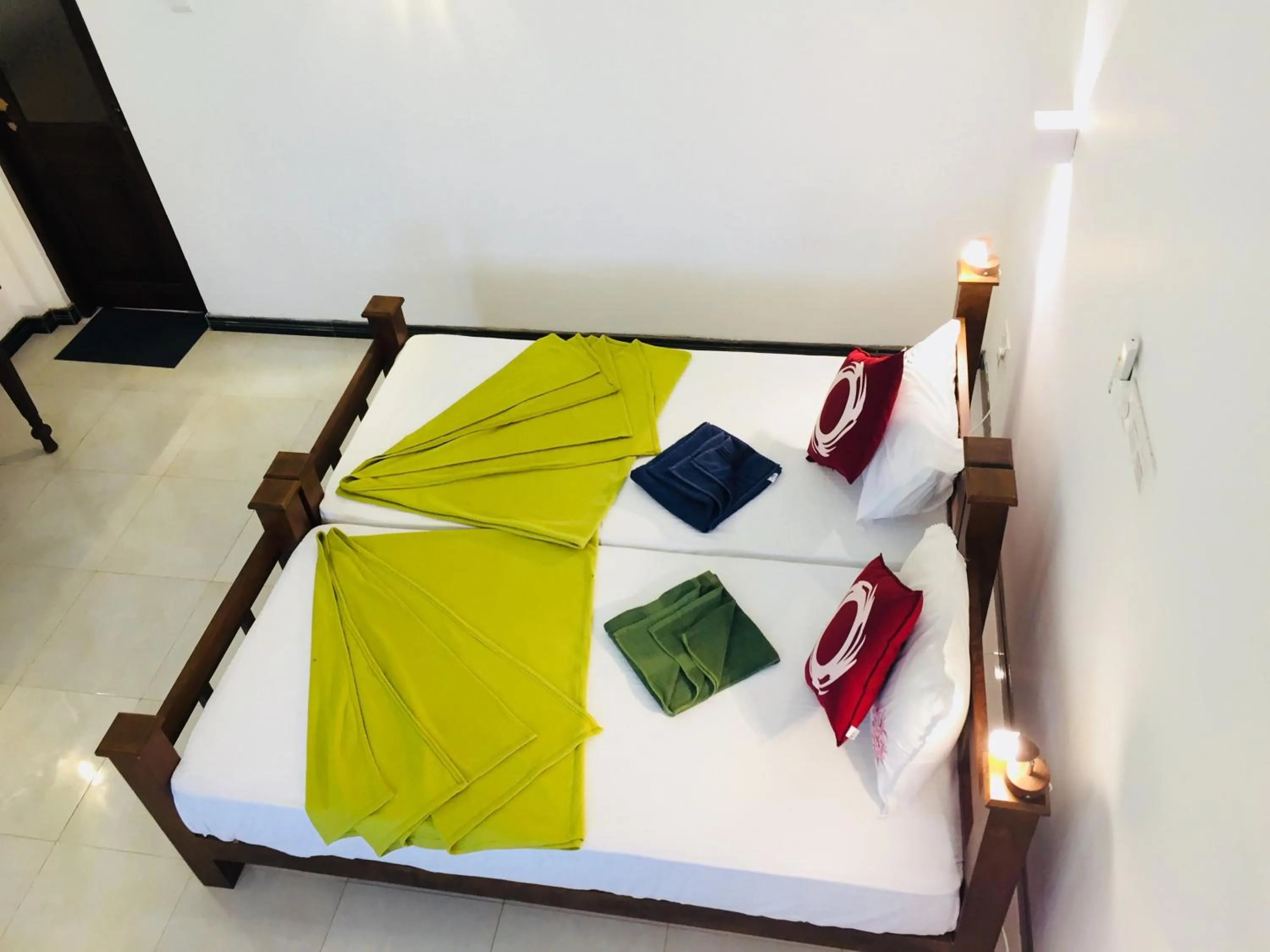 Bed in Saman Resort Yala