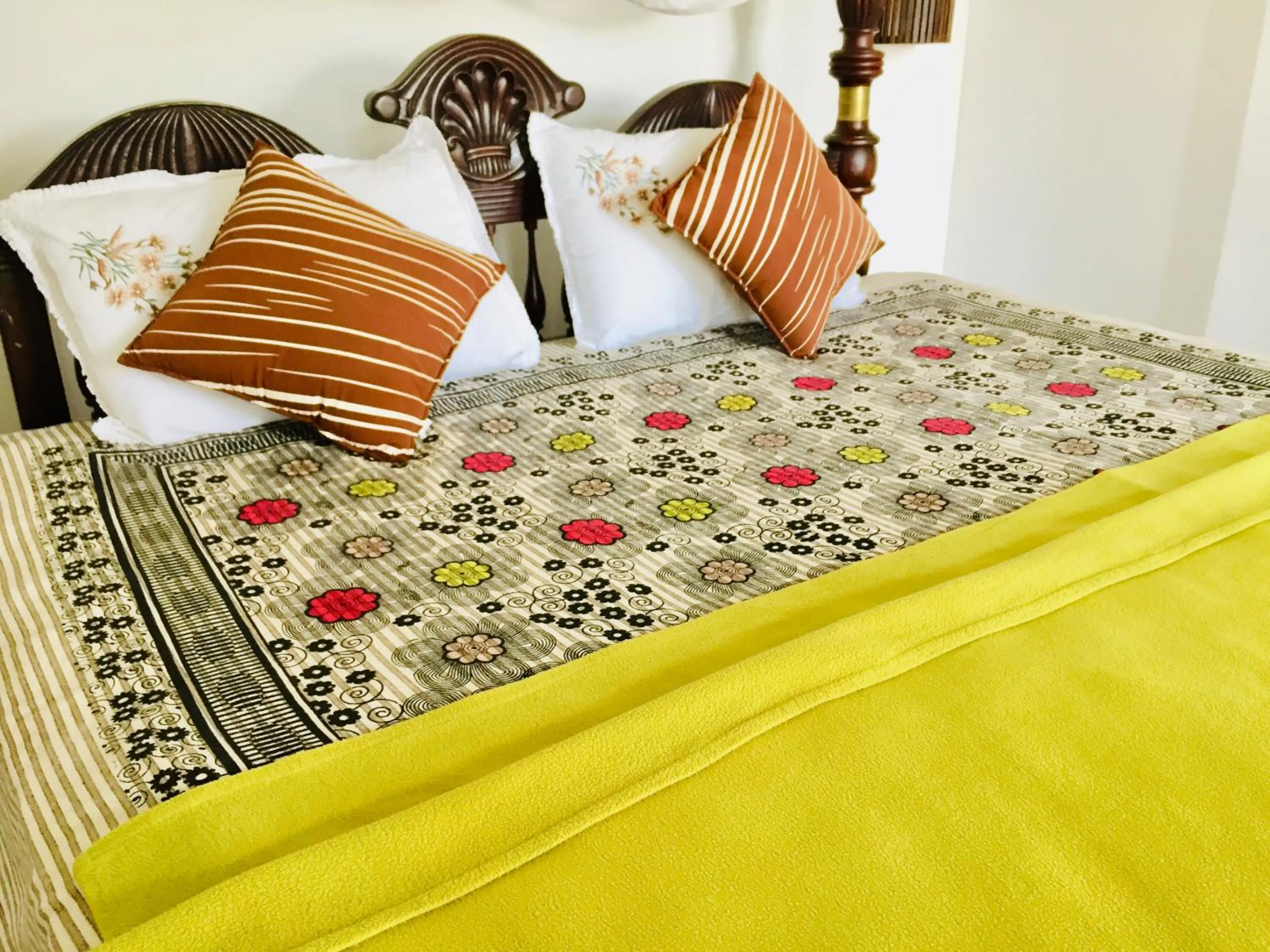 Bed in Saman Resort Yala