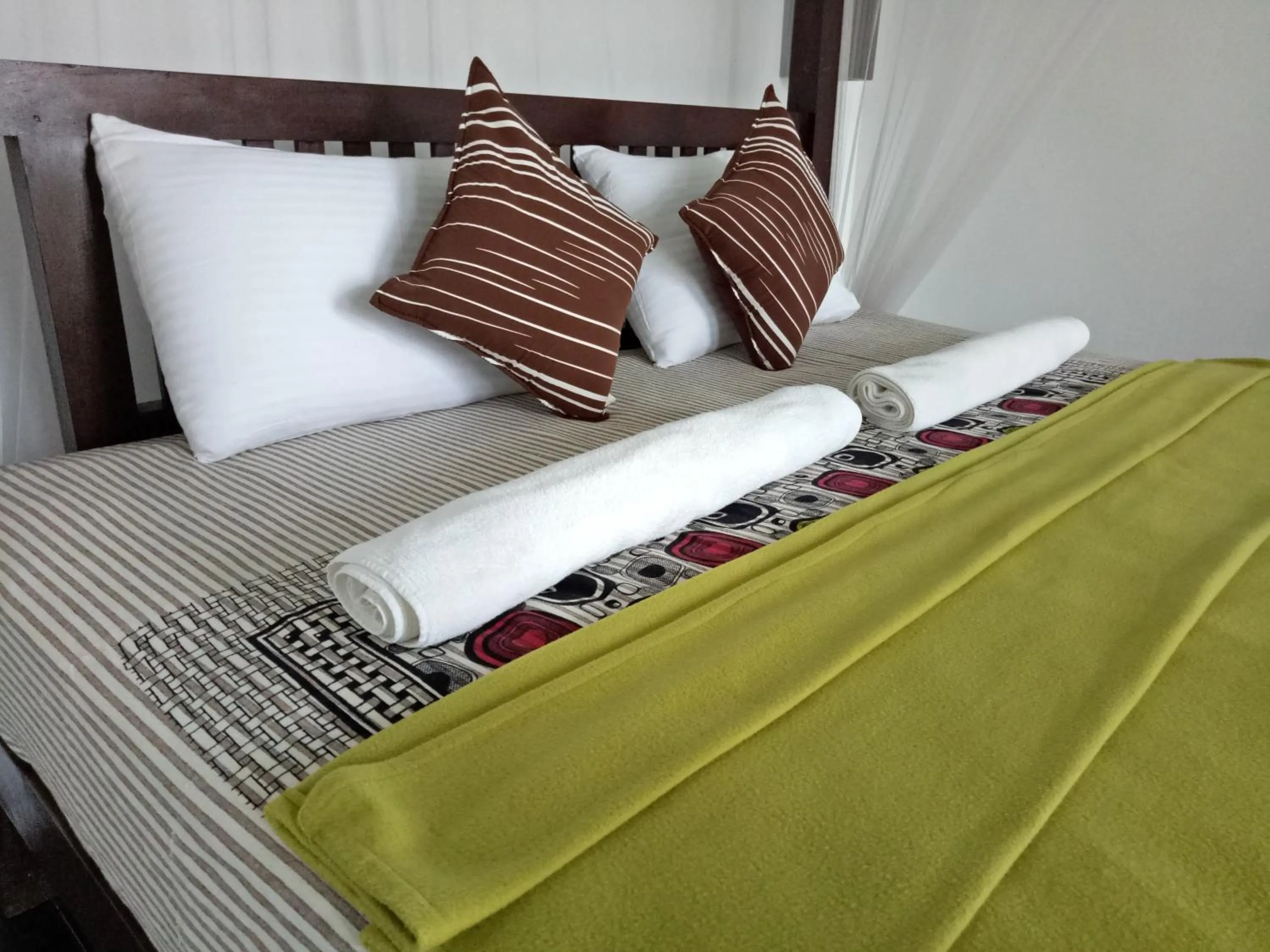 Bed in Saman Resort Yala