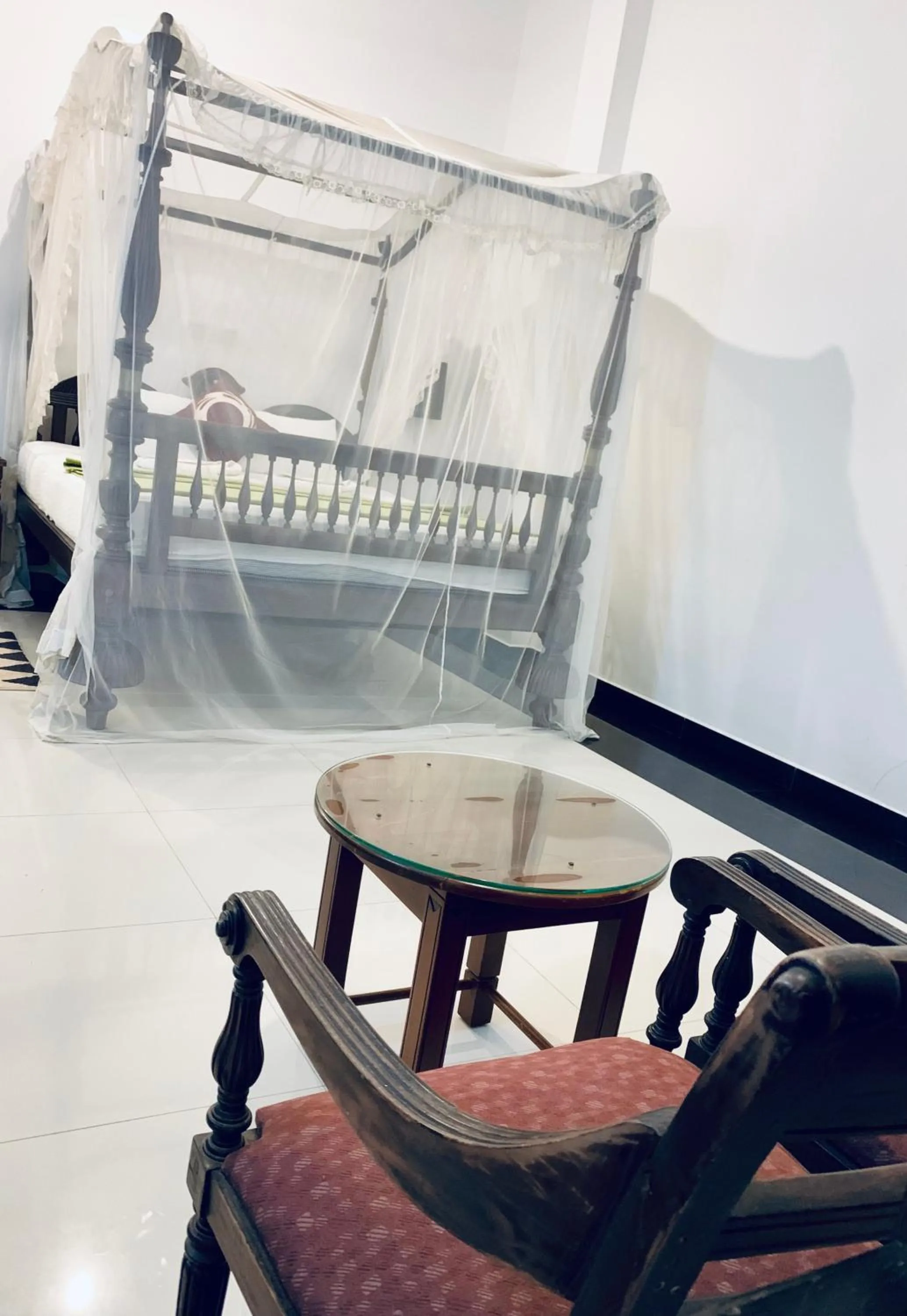 Bed in Saman Resort Yala