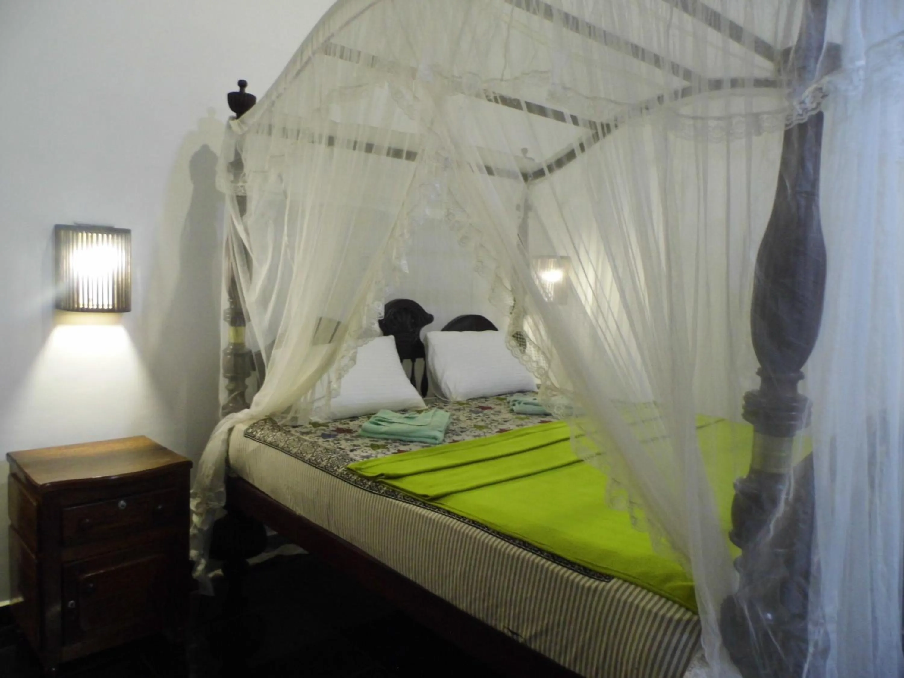 Bed in Saman Resort Yala