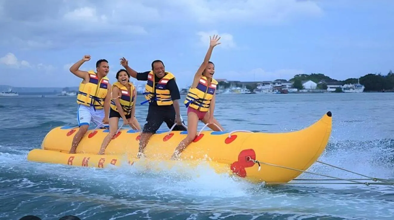 group of guests in Santai Suites Nusa Dua-Adults Only