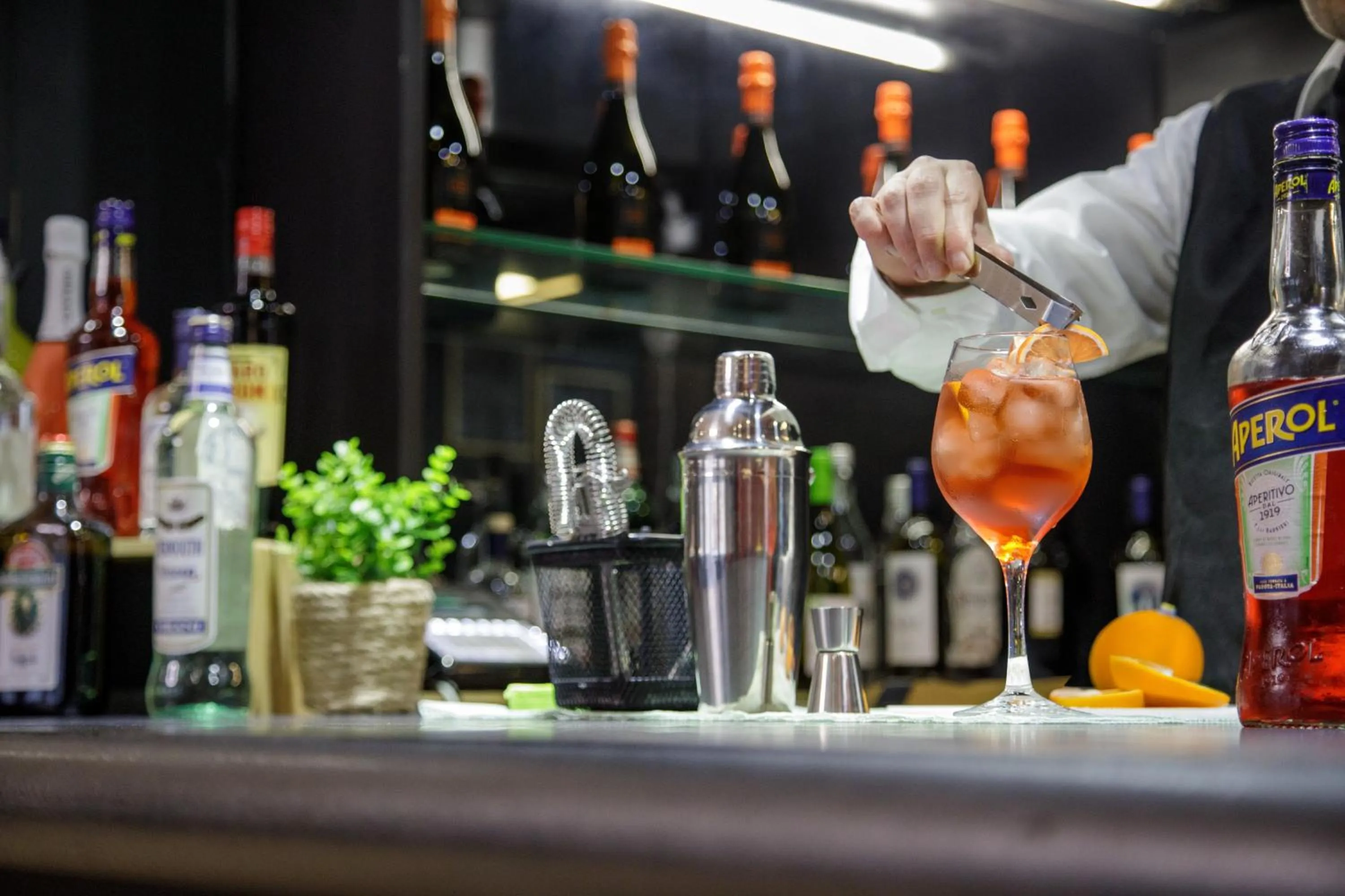 Restaurant/places to eat in Hotel Marc'Aurelio