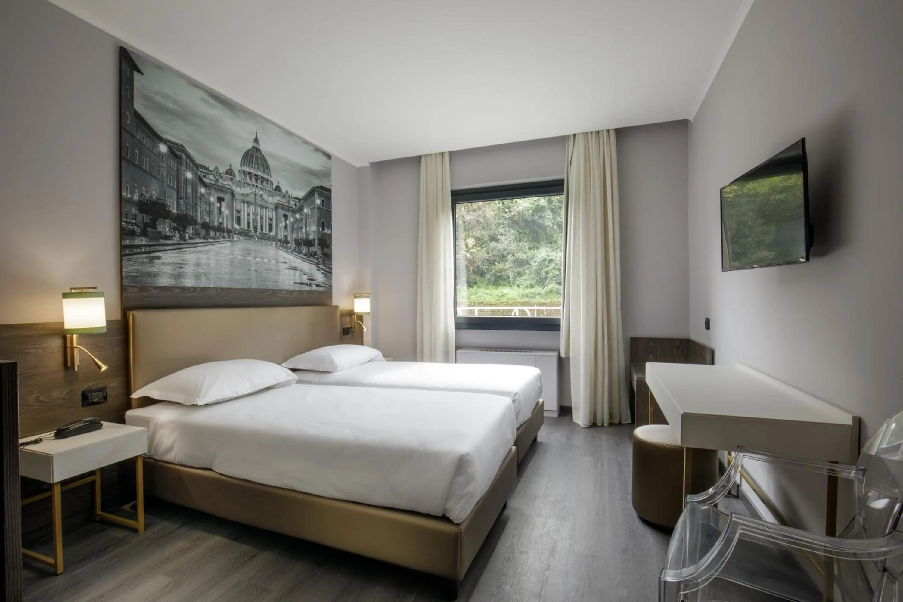 Bedroom, Bed in Hotel Marc'Aurelio