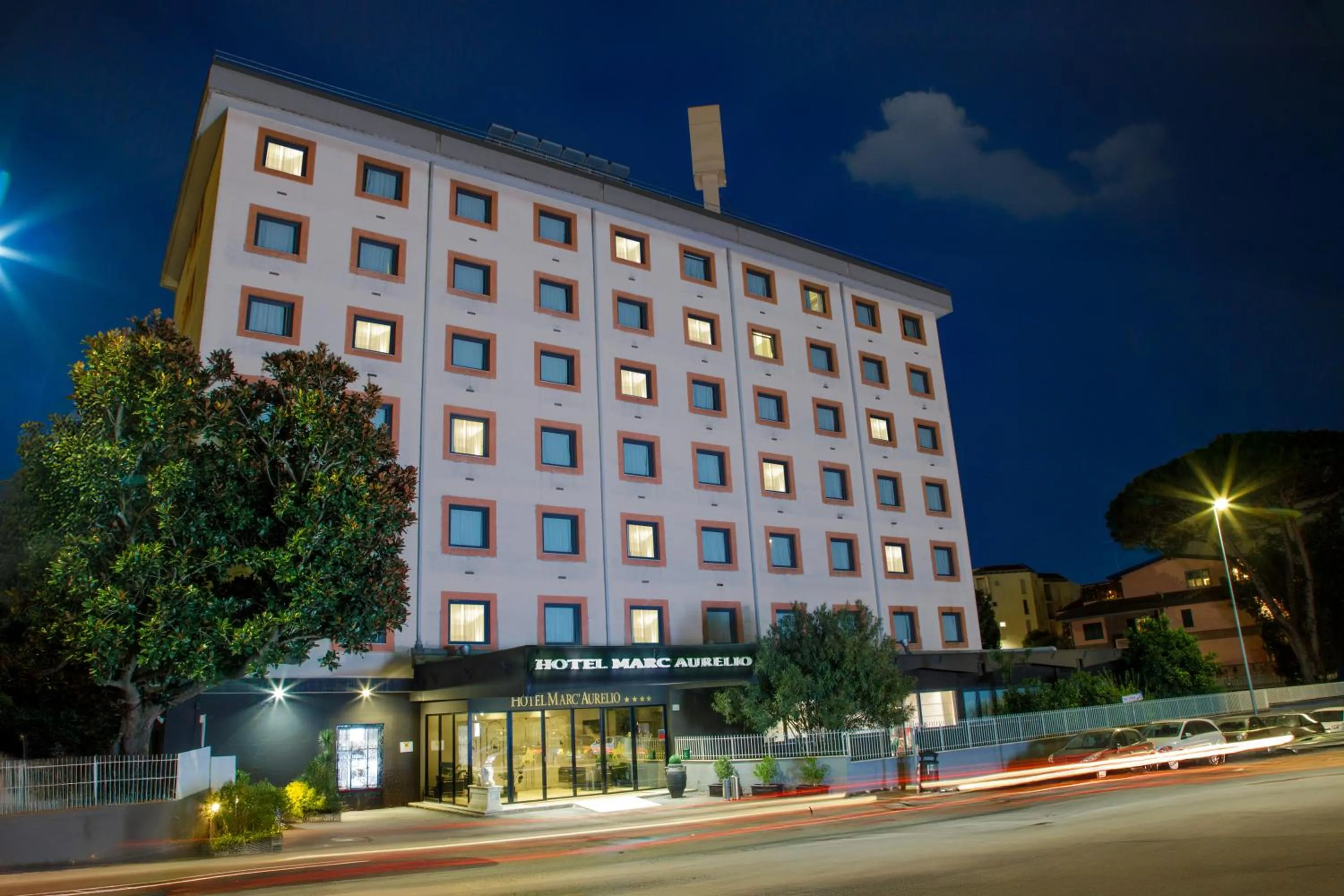 Property building in Hotel Marc'Aurelio