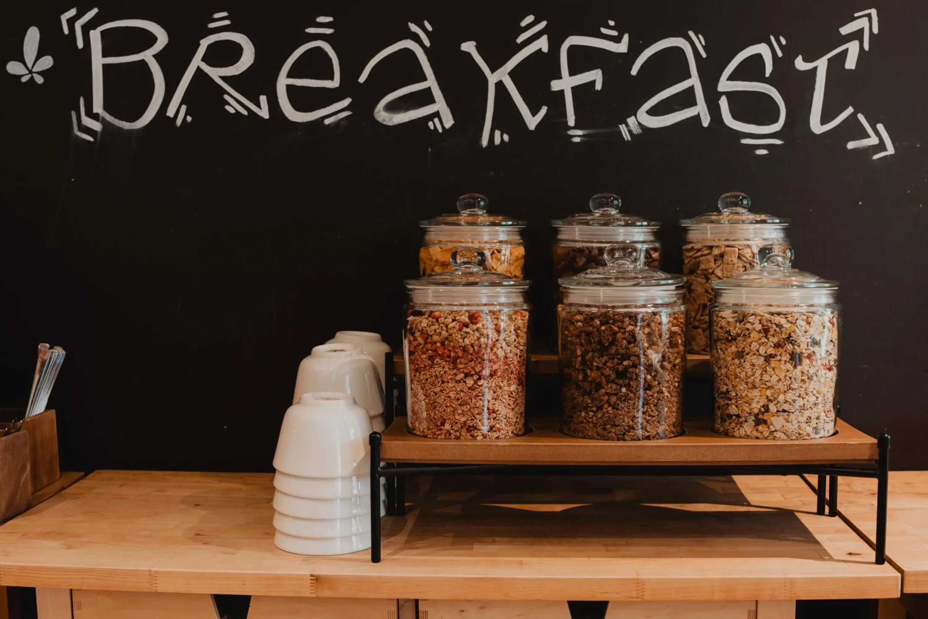 Buffet breakfast in Hotel Bristol Verbier