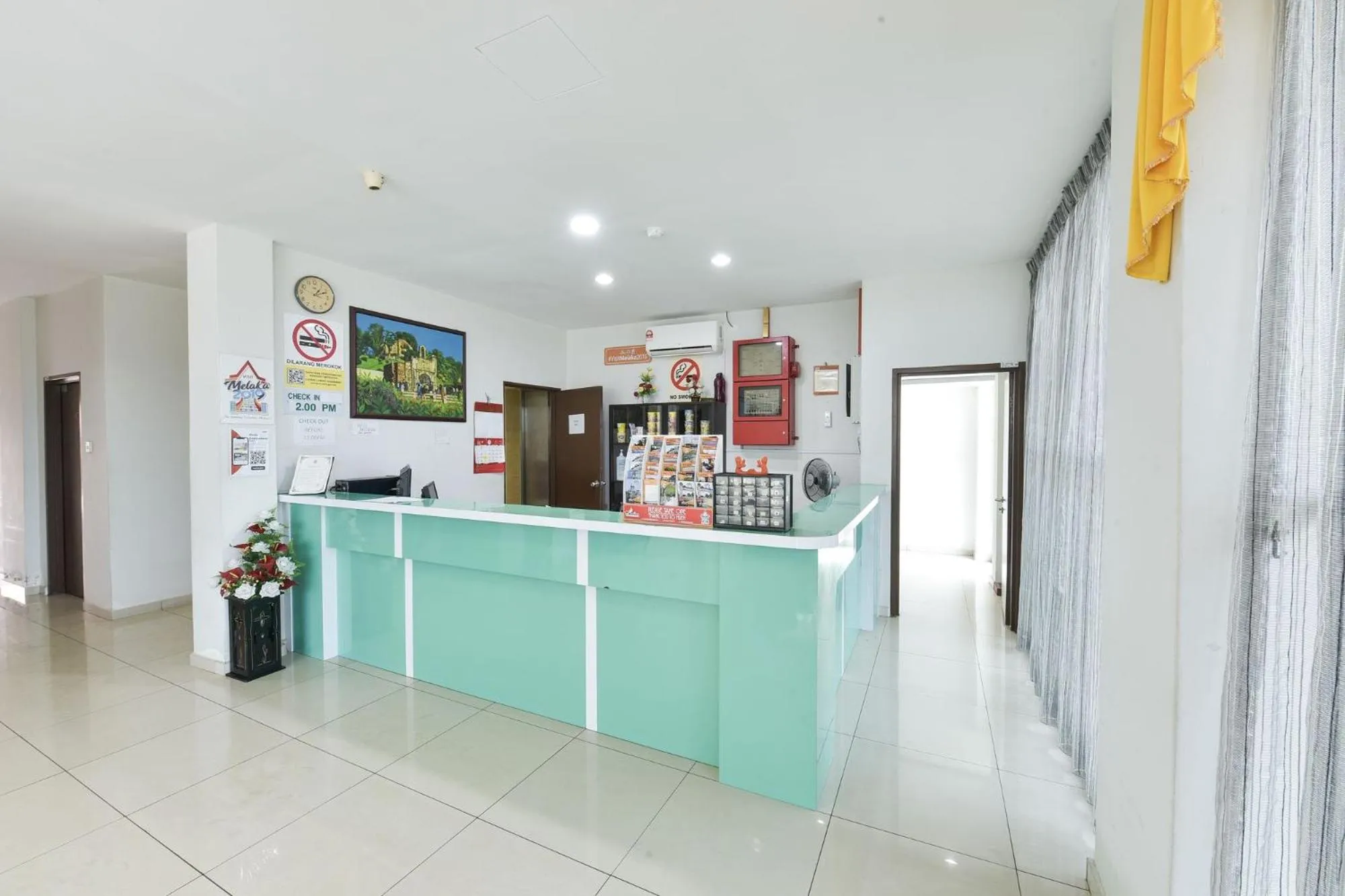 Lobby or reception in Hotel O Melaka near AEON Shopping Centre formerly Formosa