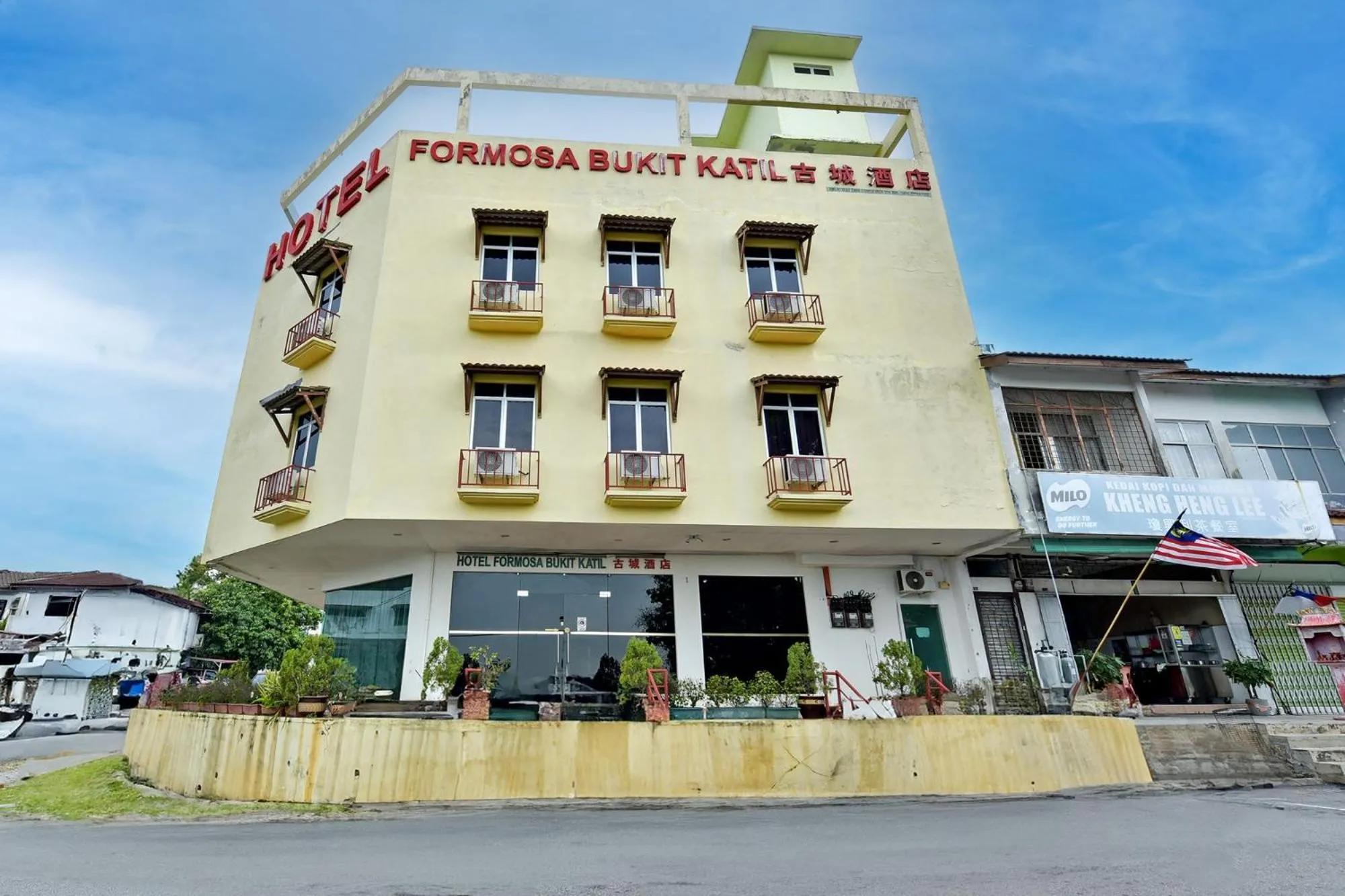 Property building in Hotel O Melaka near AEON Shopping Centre formerly Formosa