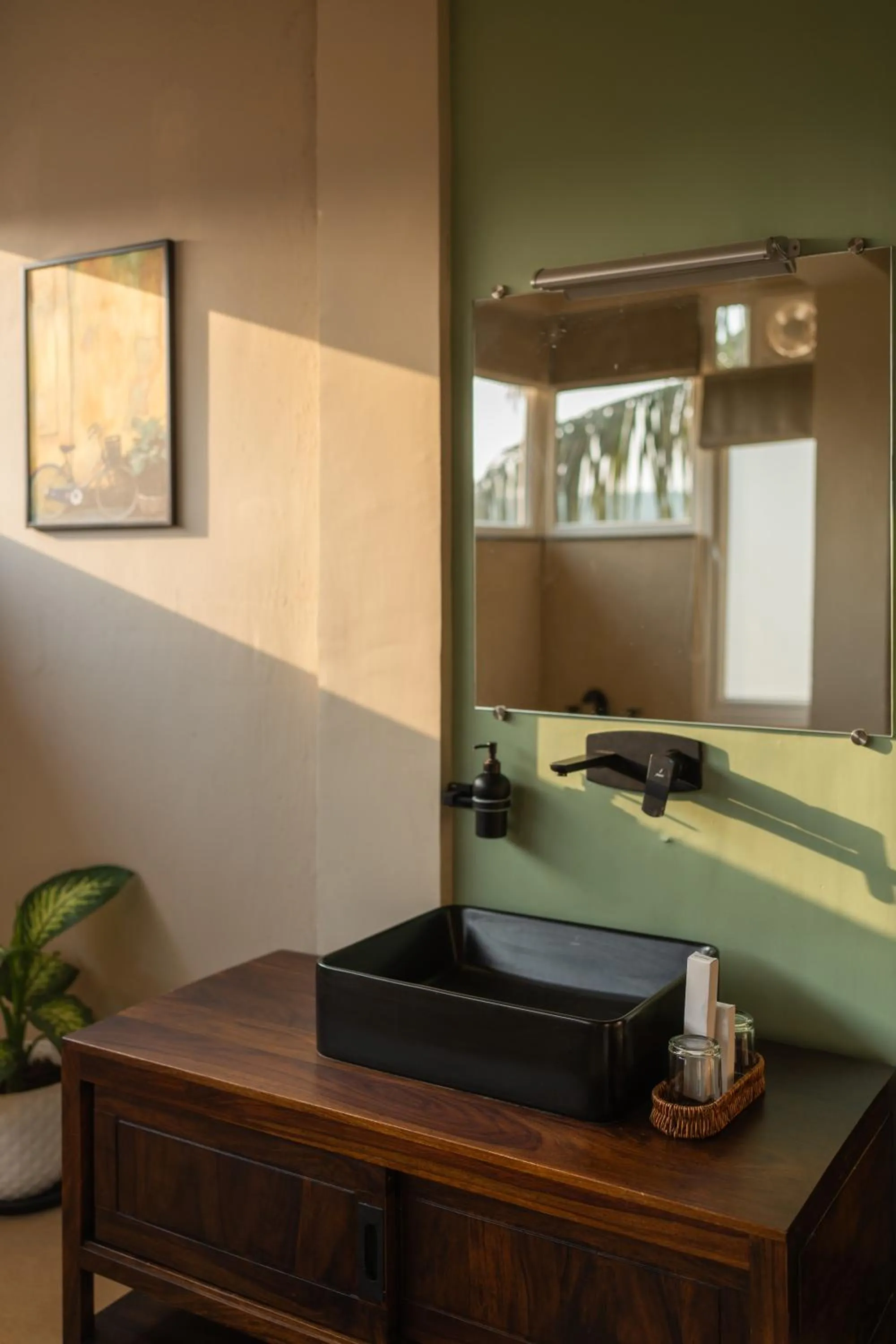 Bathroom, Bed in Kssemya