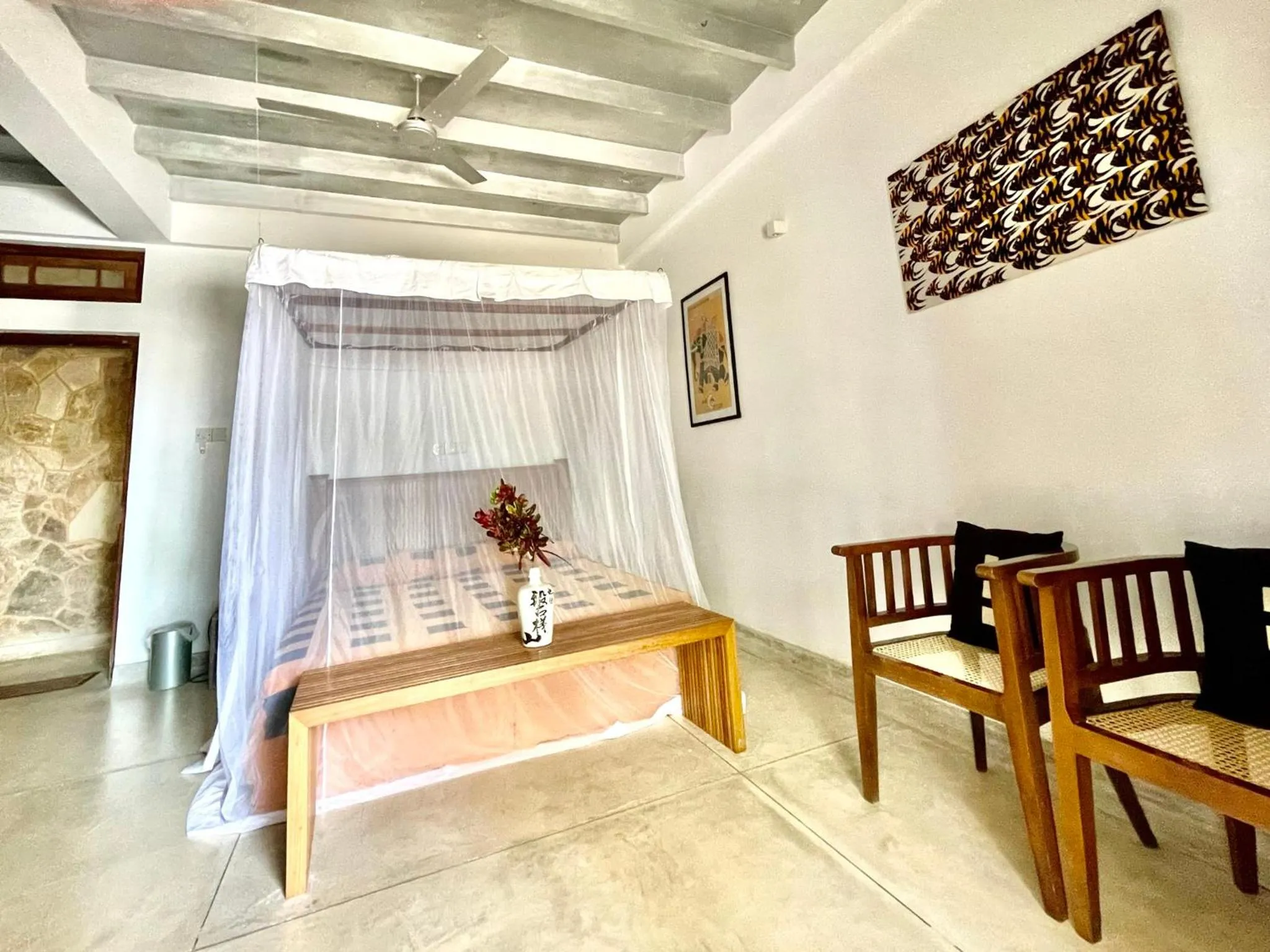 Bed in Isana Beach House