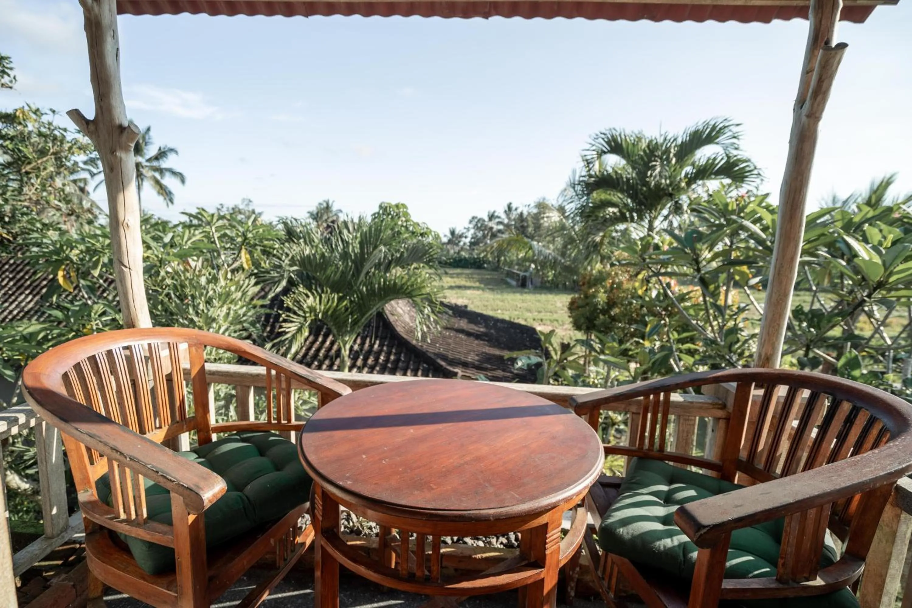 Patio in Uma Caming Villa Ubud