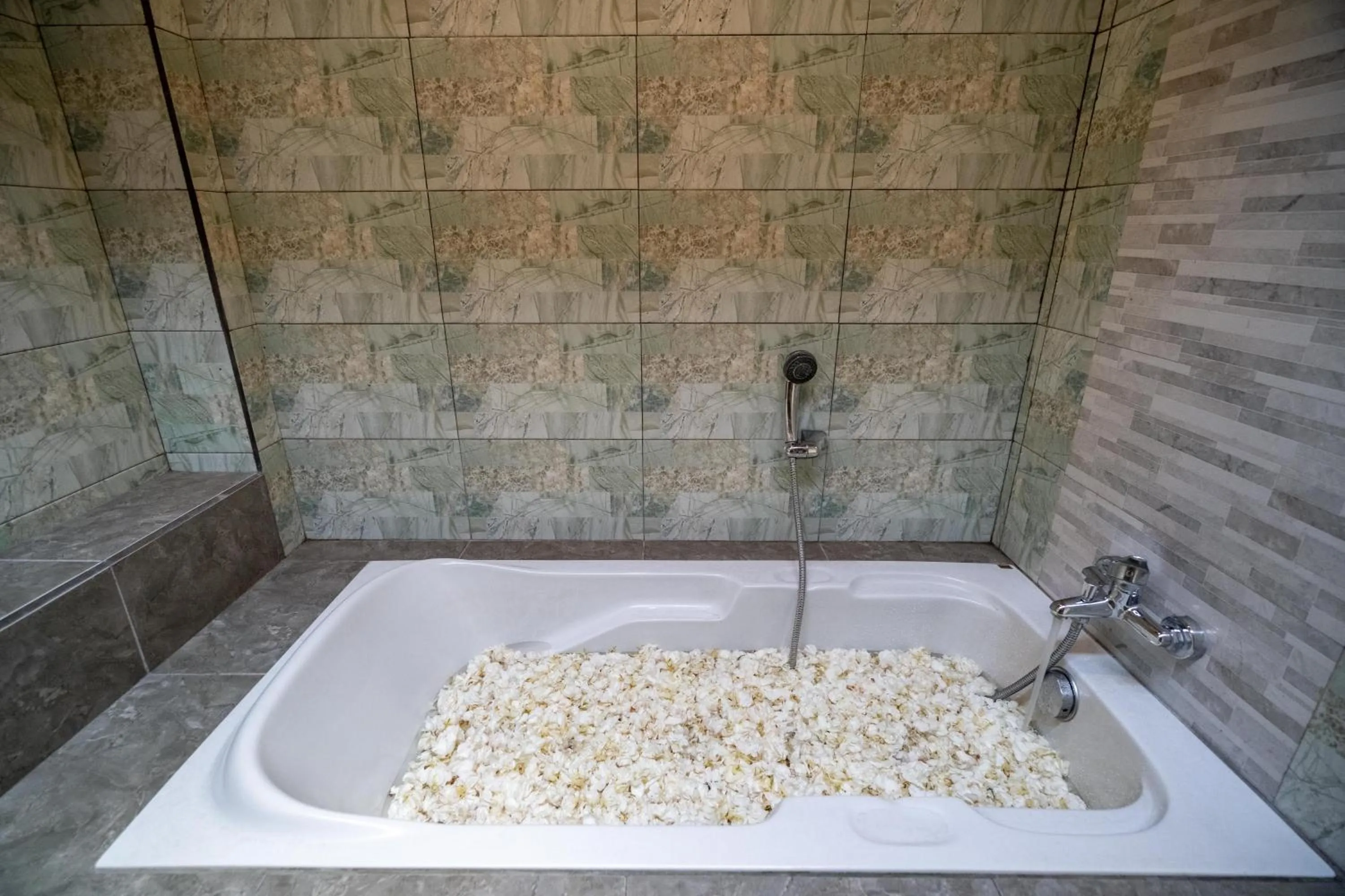 Shower in Uma Caming Villa Ubud