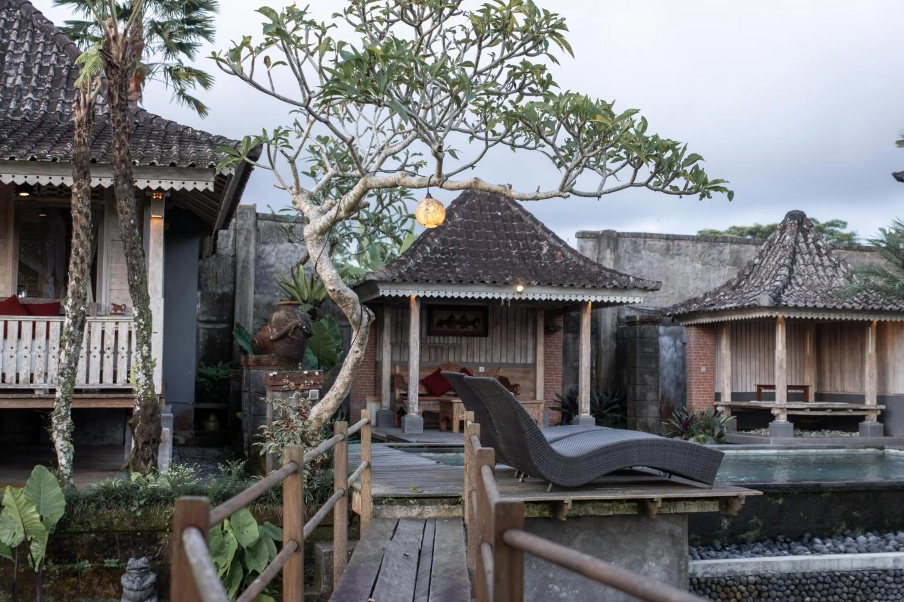 Property building in Uma Caming Villa Ubud
