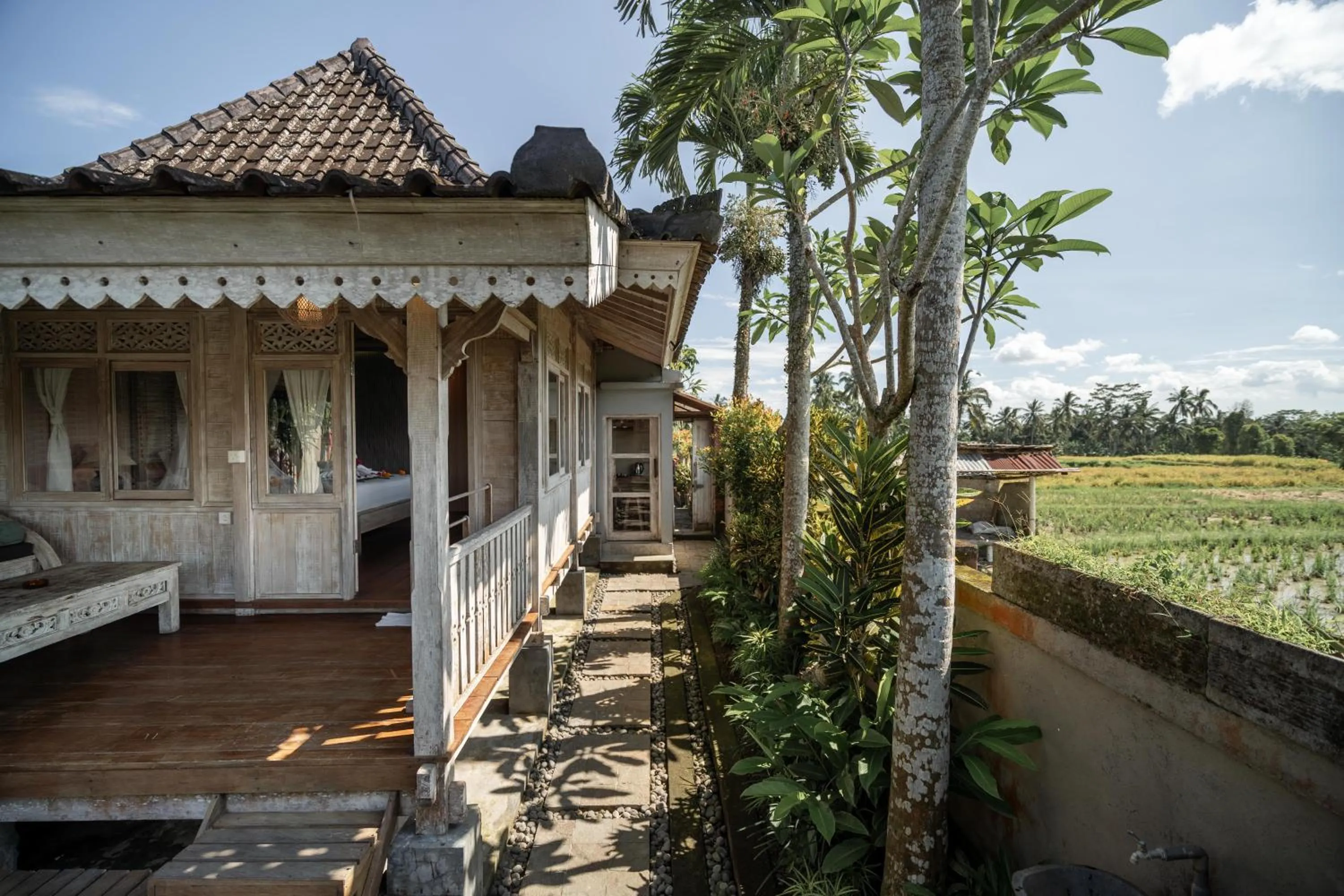 Property building in Uma Caming Villa Ubud
