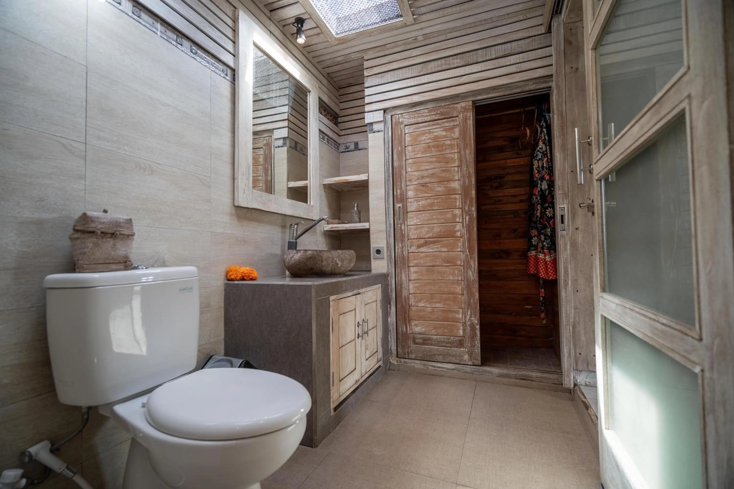 Shower in Uma Caming Villa Ubud