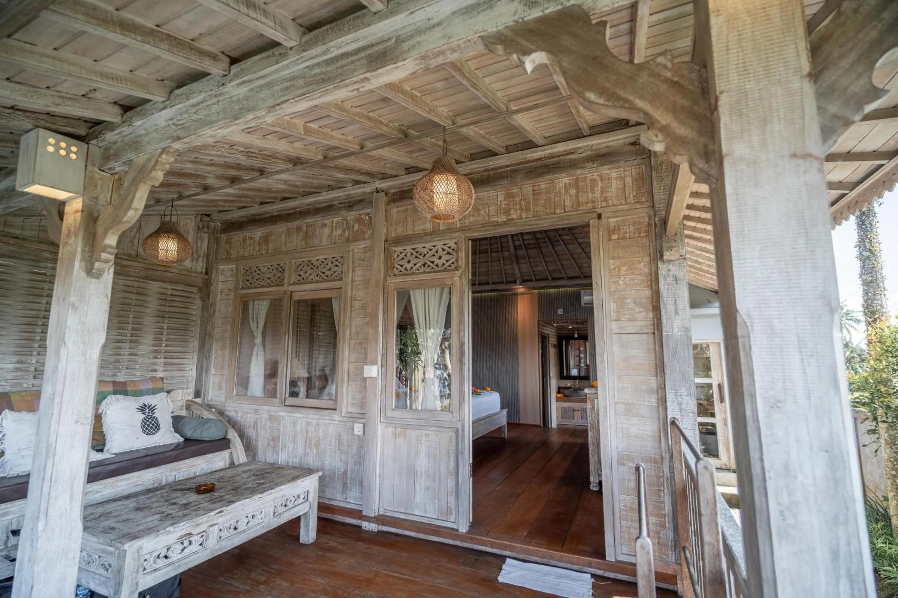 Patio in Uma Caming Villa Ubud