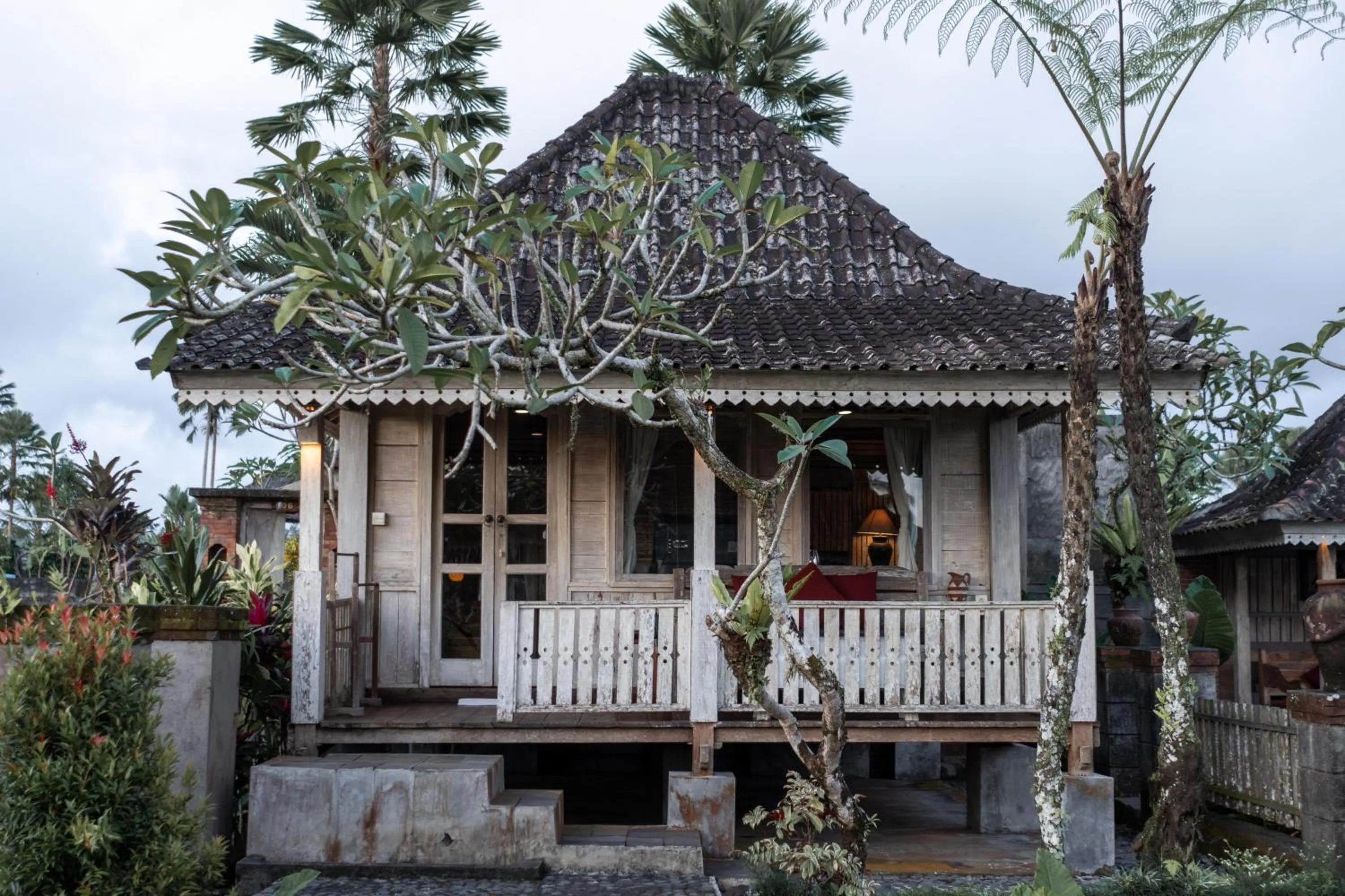 Property building in Uma Caming Villa Ubud