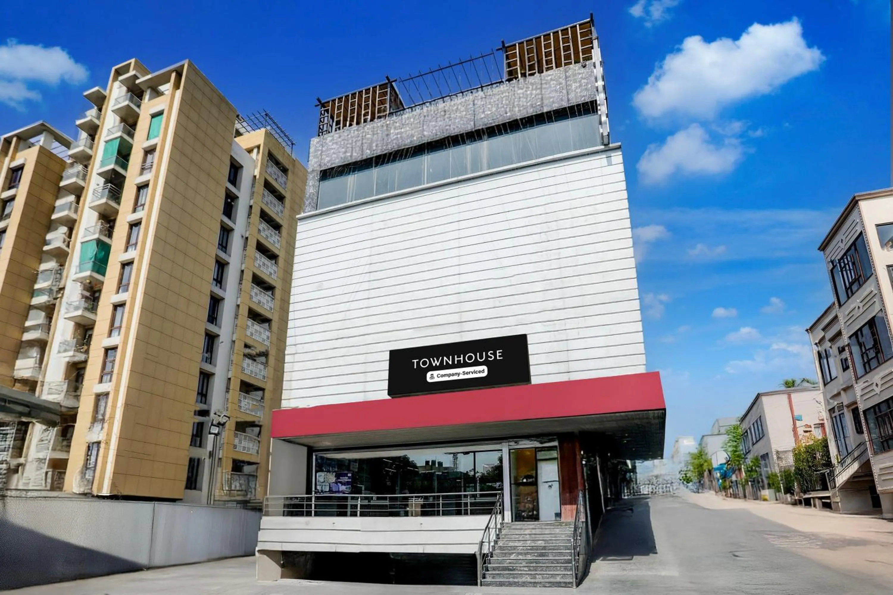 Facade/entrance in Super Townhouse Vaishali Nagar Jaipur Formerly Pentagon Boutique Hotel