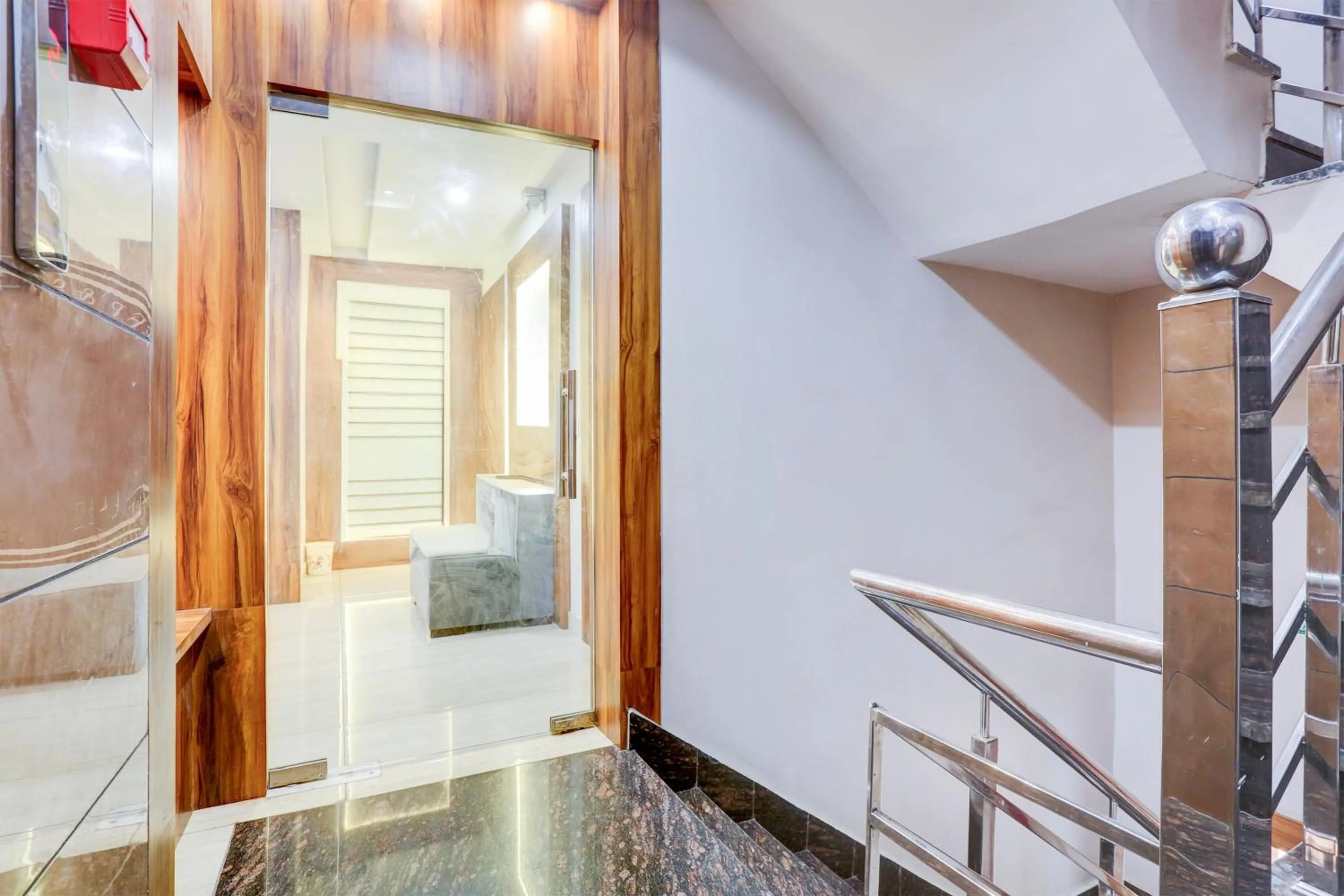 Lobby or reception in Super Townhouse Model Town Rohtak Formerly Hotel Tathastu