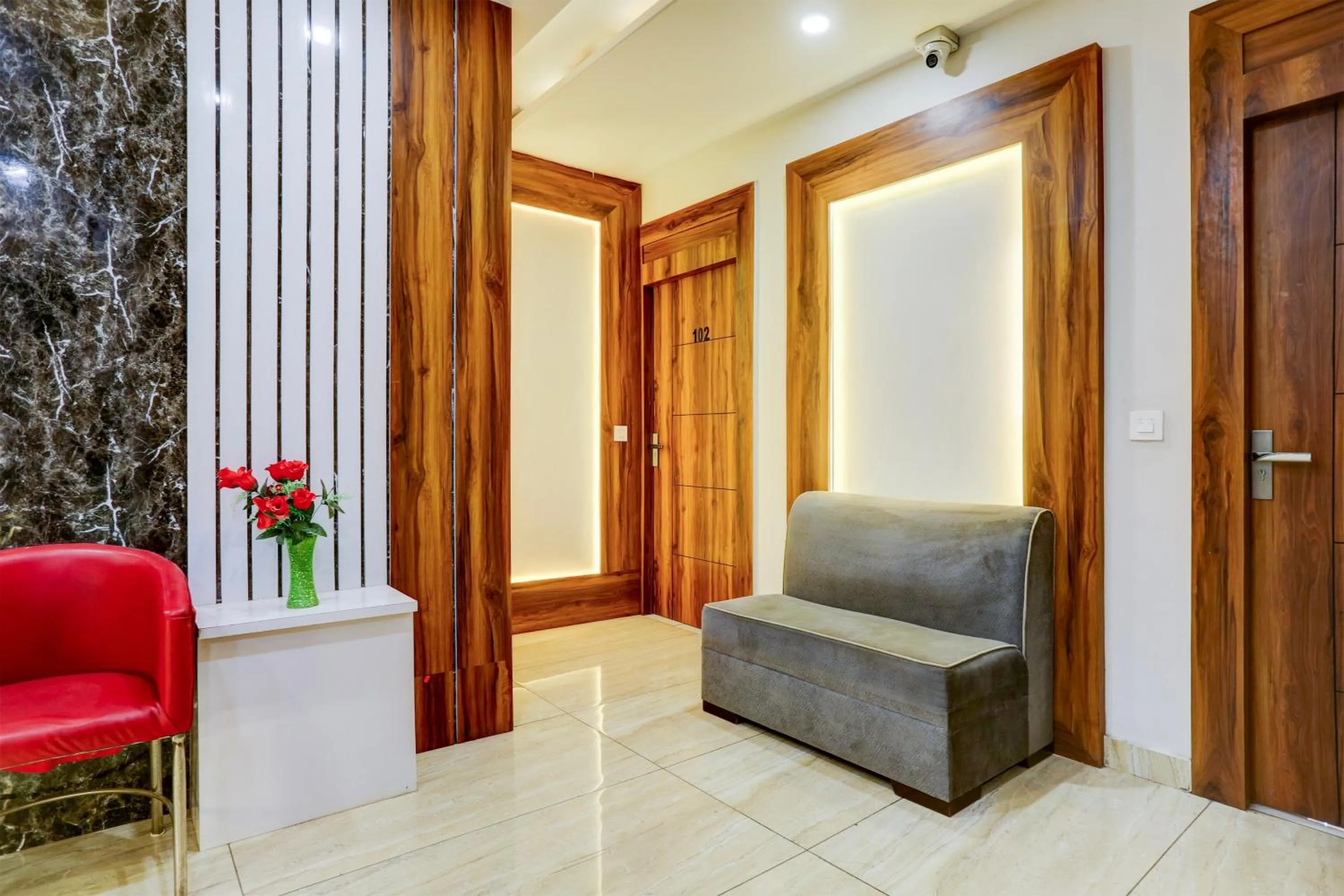 Lobby or reception in Super Townhouse Model Town Rohtak Formerly Hotel Tathastu