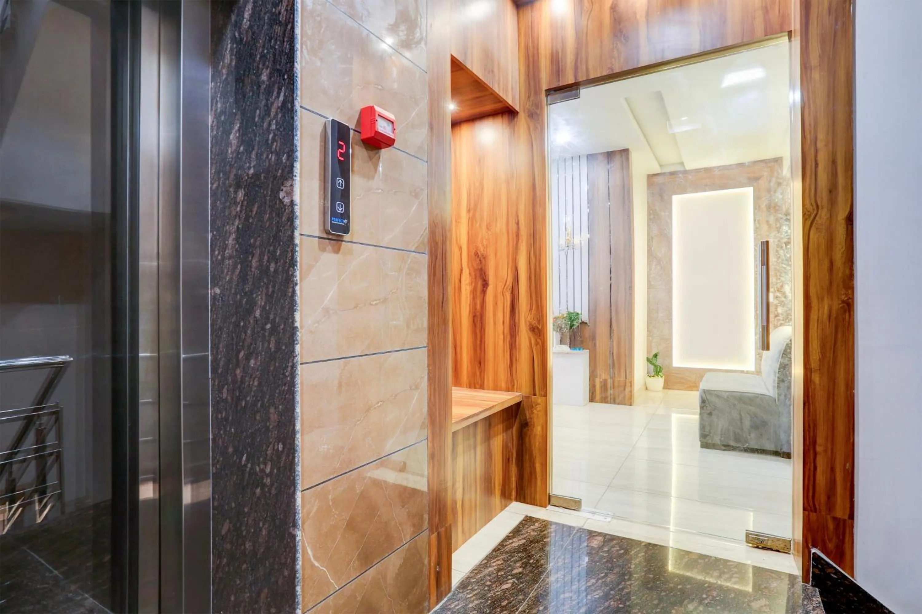 Lobby or reception in Super Townhouse Model Town Rohtak Formerly Hotel Tathastu