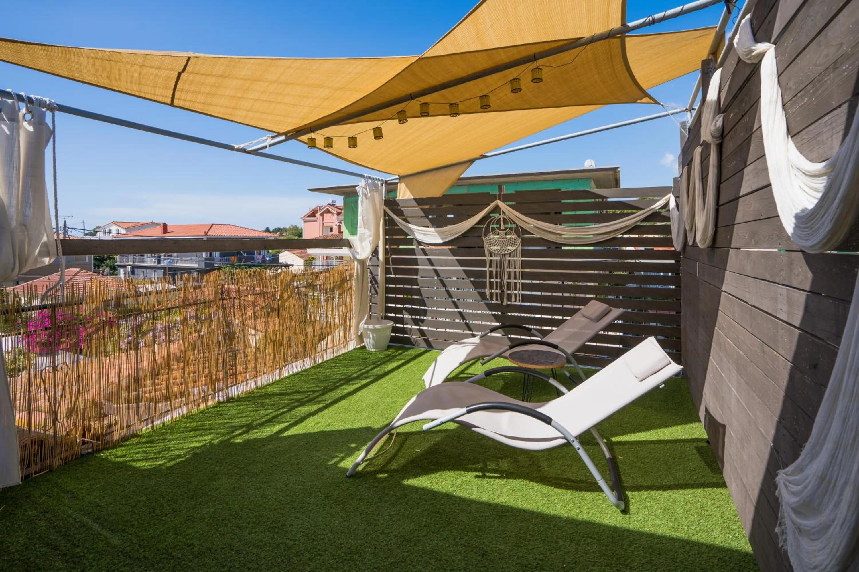 Patio in Poseidon Apartments