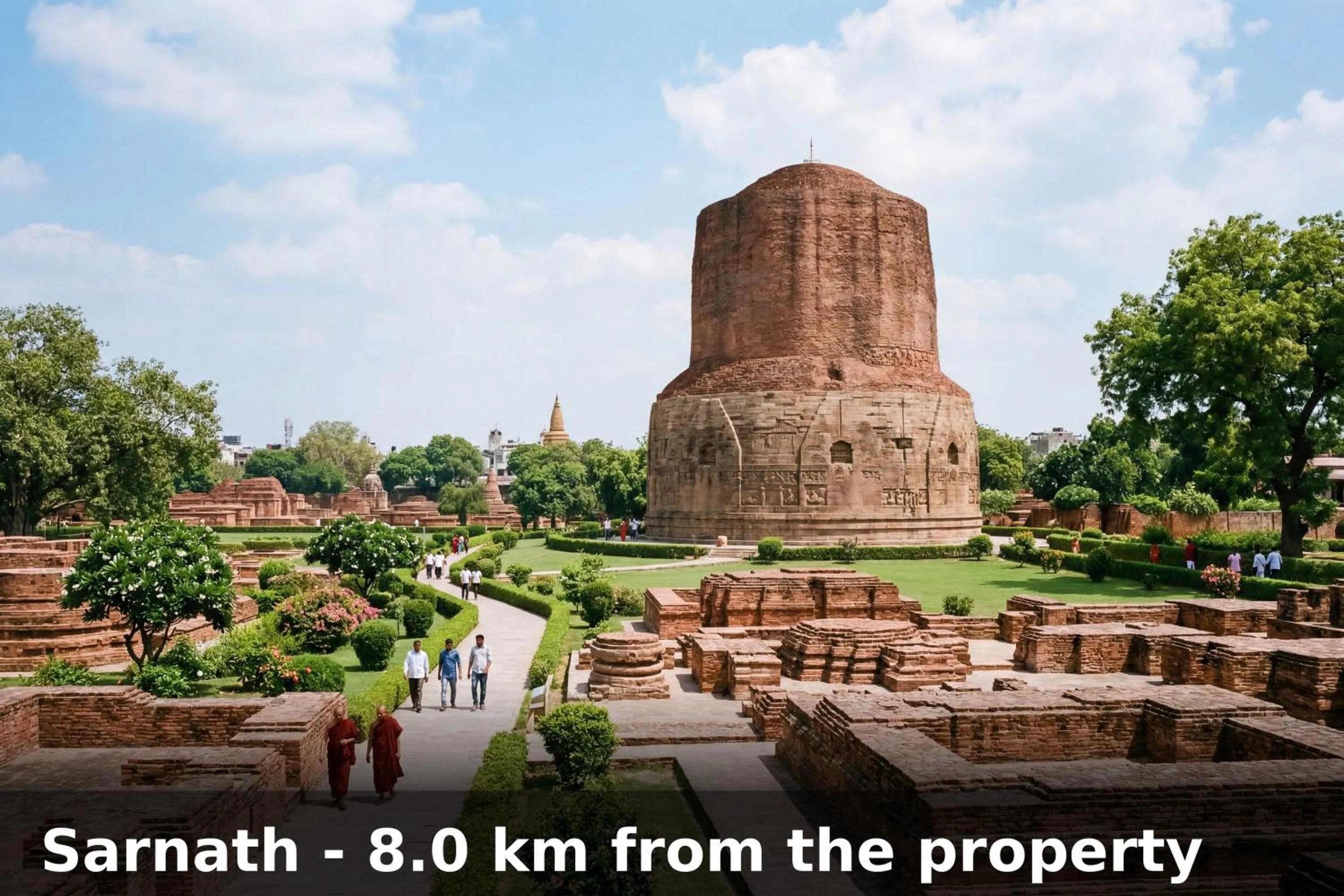 Nearby landmark in Super Townhouse Lahartara Railway Bridge Near Bus Stop
