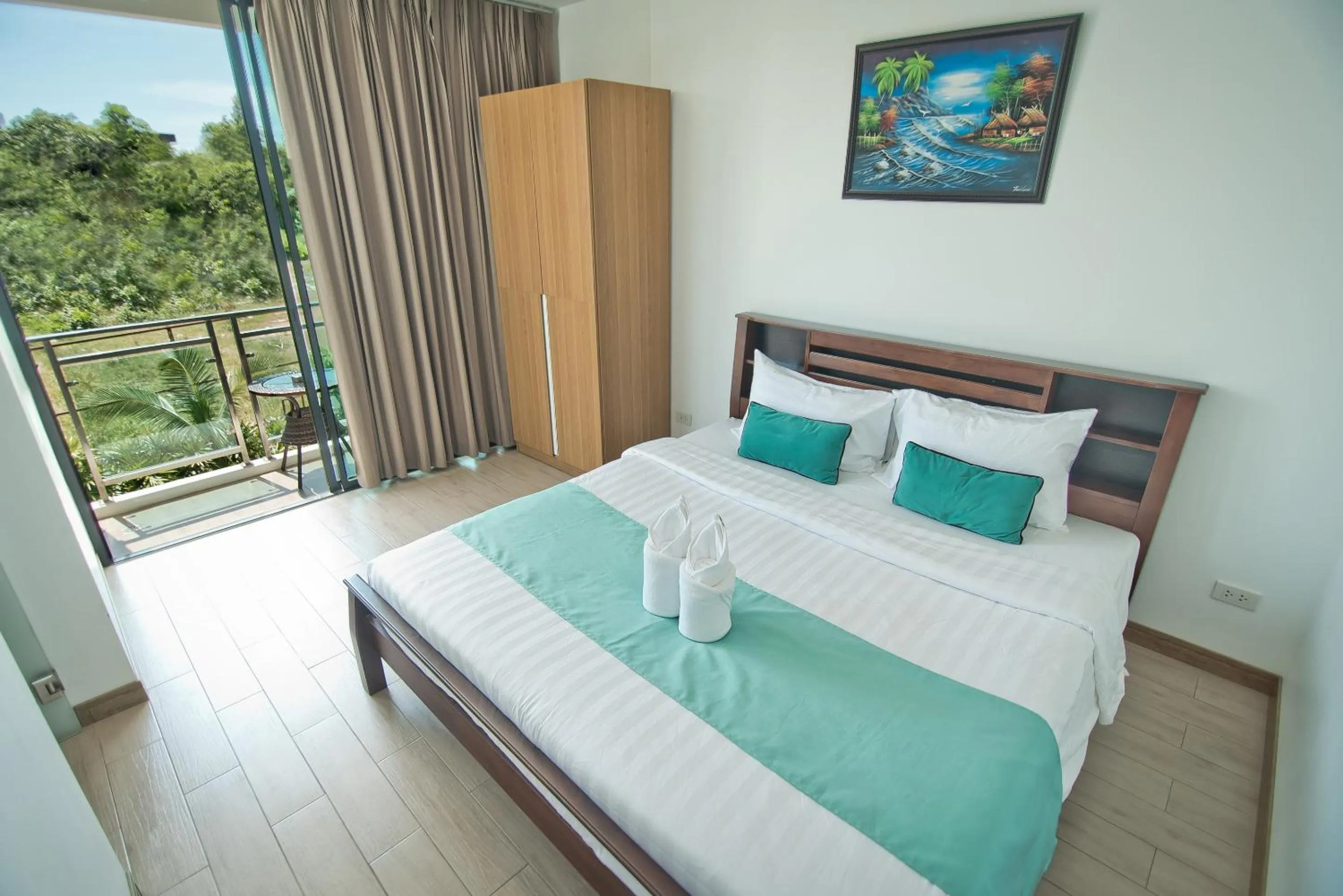 Bedroom, Bed in Tropicana Pool Villa