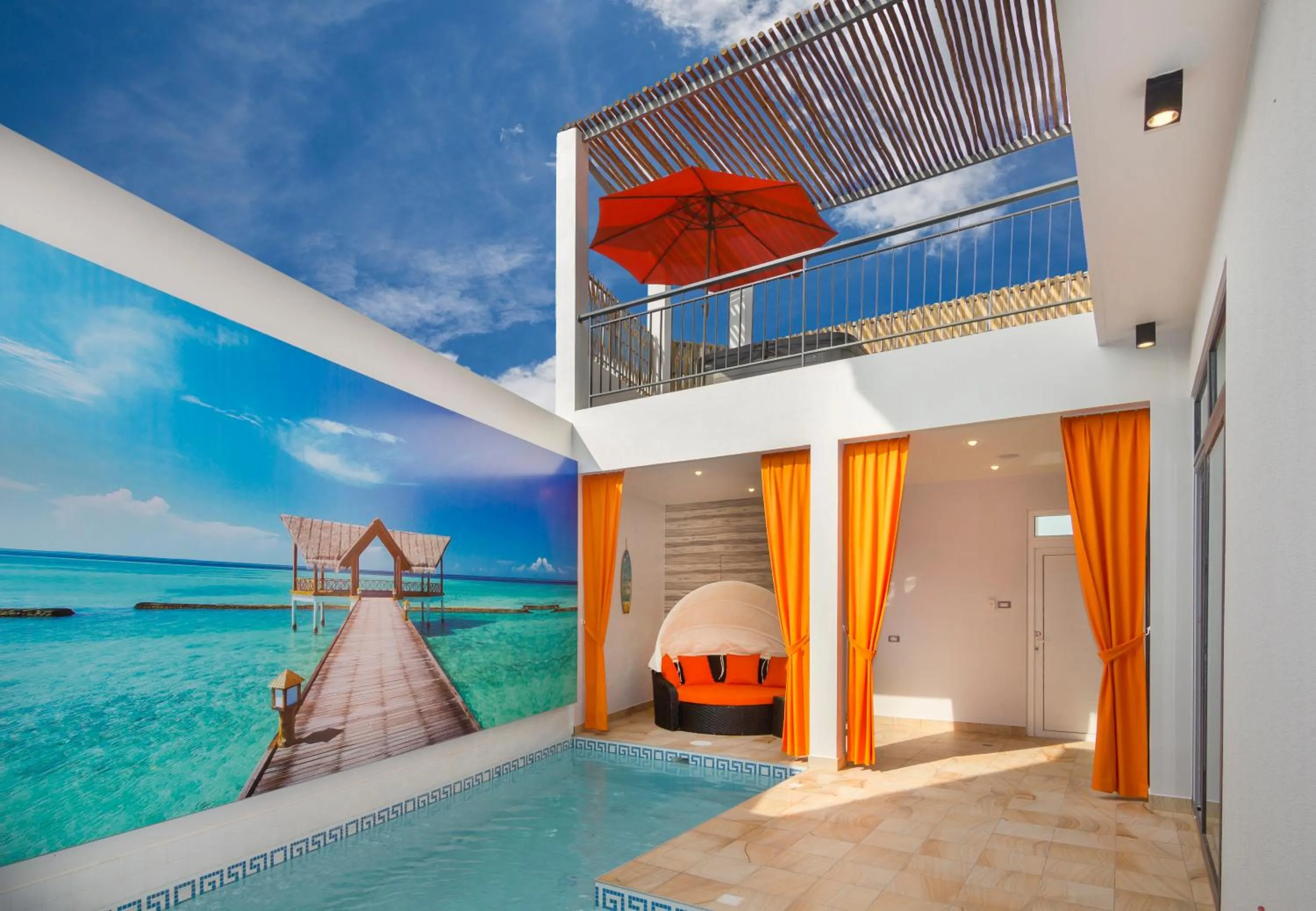 Swimming pool in Tropicana Pool Villa