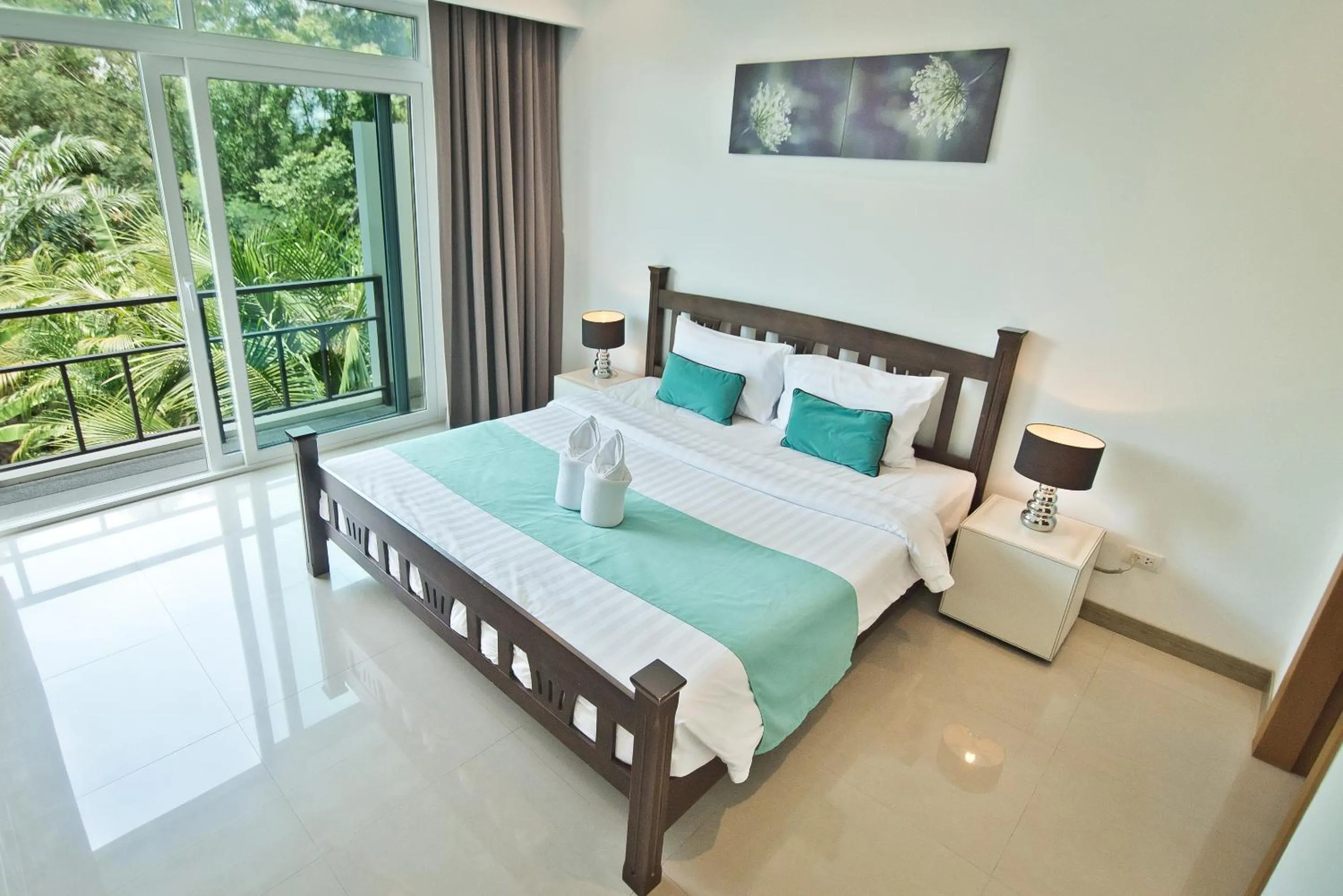 Bedroom, Bed in Tropicana Pool Villa
