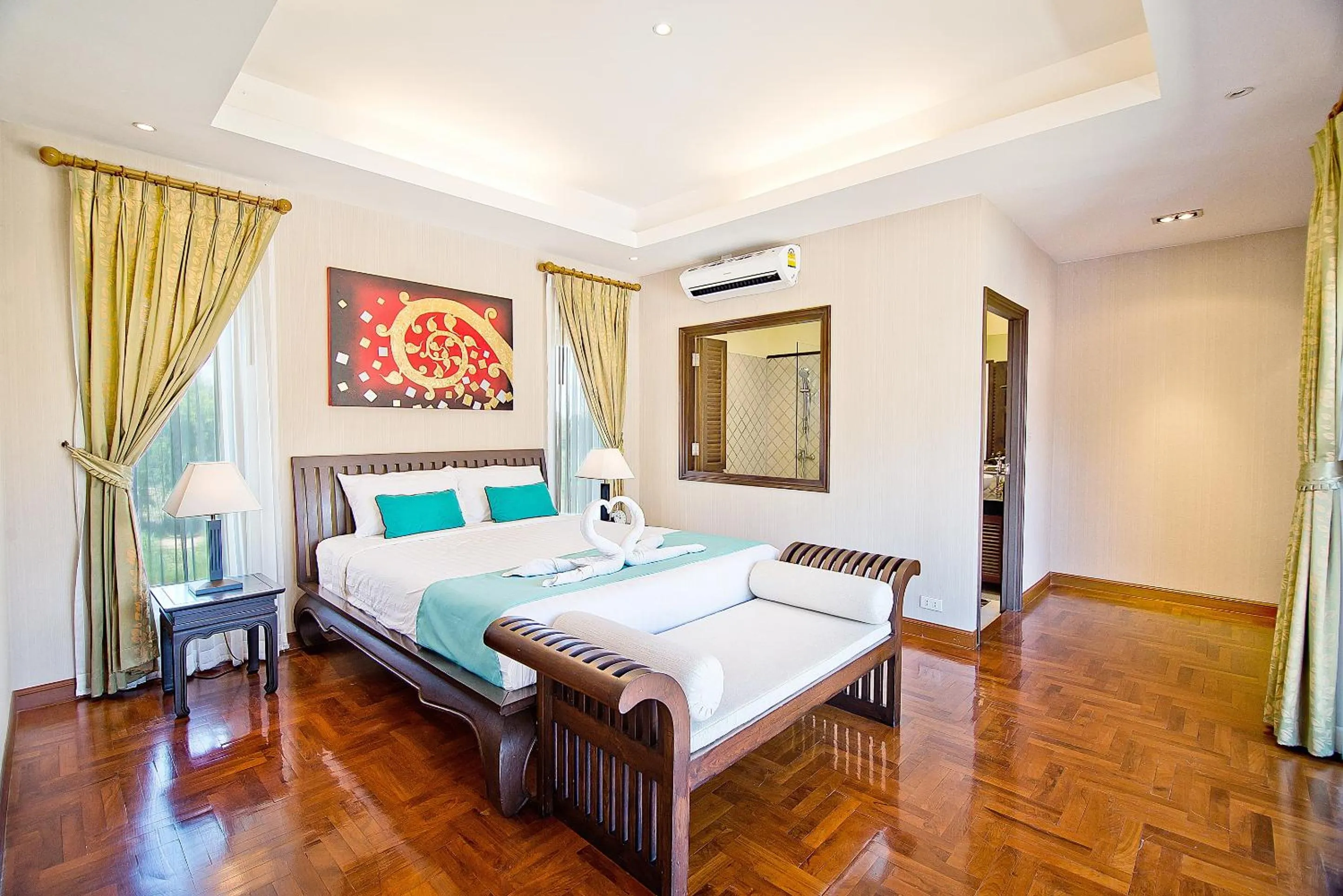 Photo of the whole room, Bed in Tropicana Pool Villa