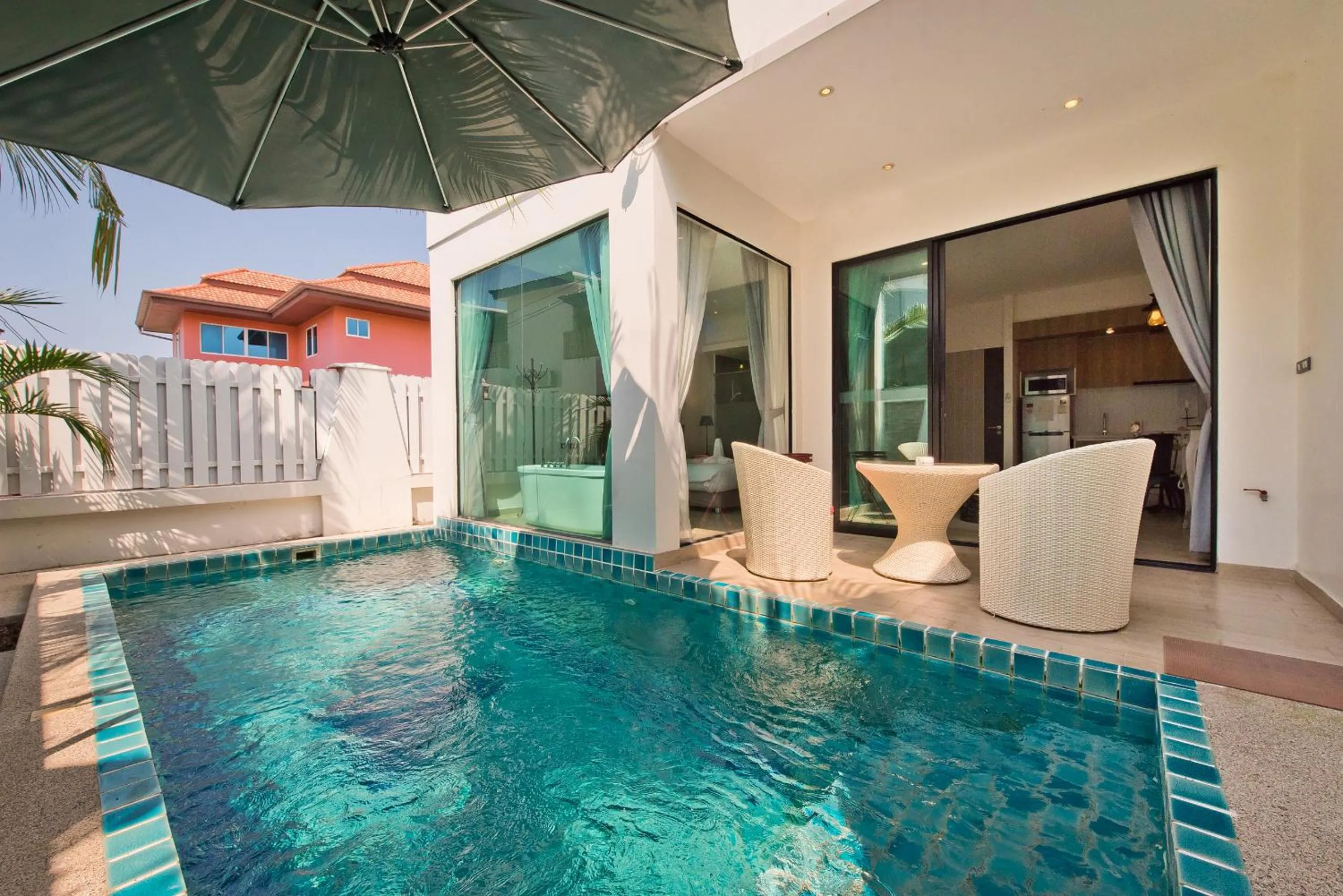 Swimming pool in Tropicana Pool Villa