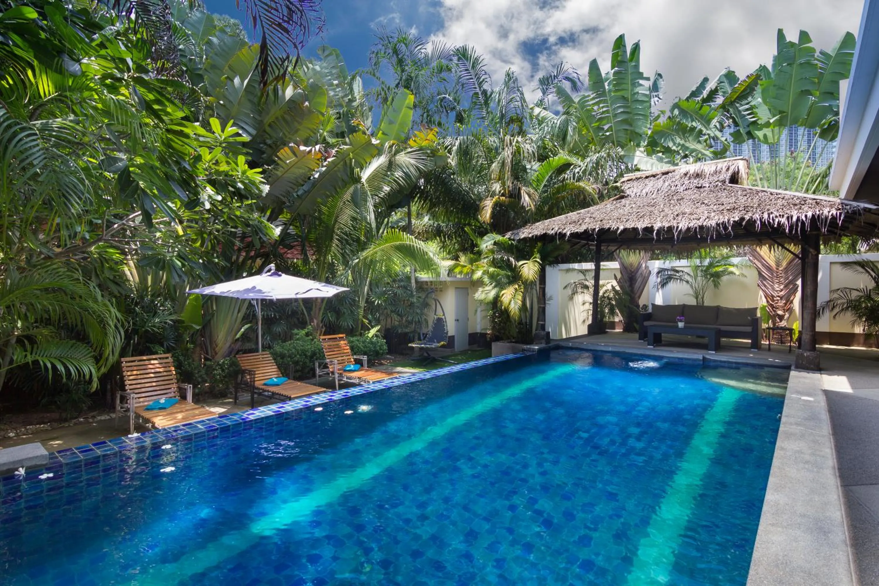 Swimming pool in Tropicana Pool Villa
