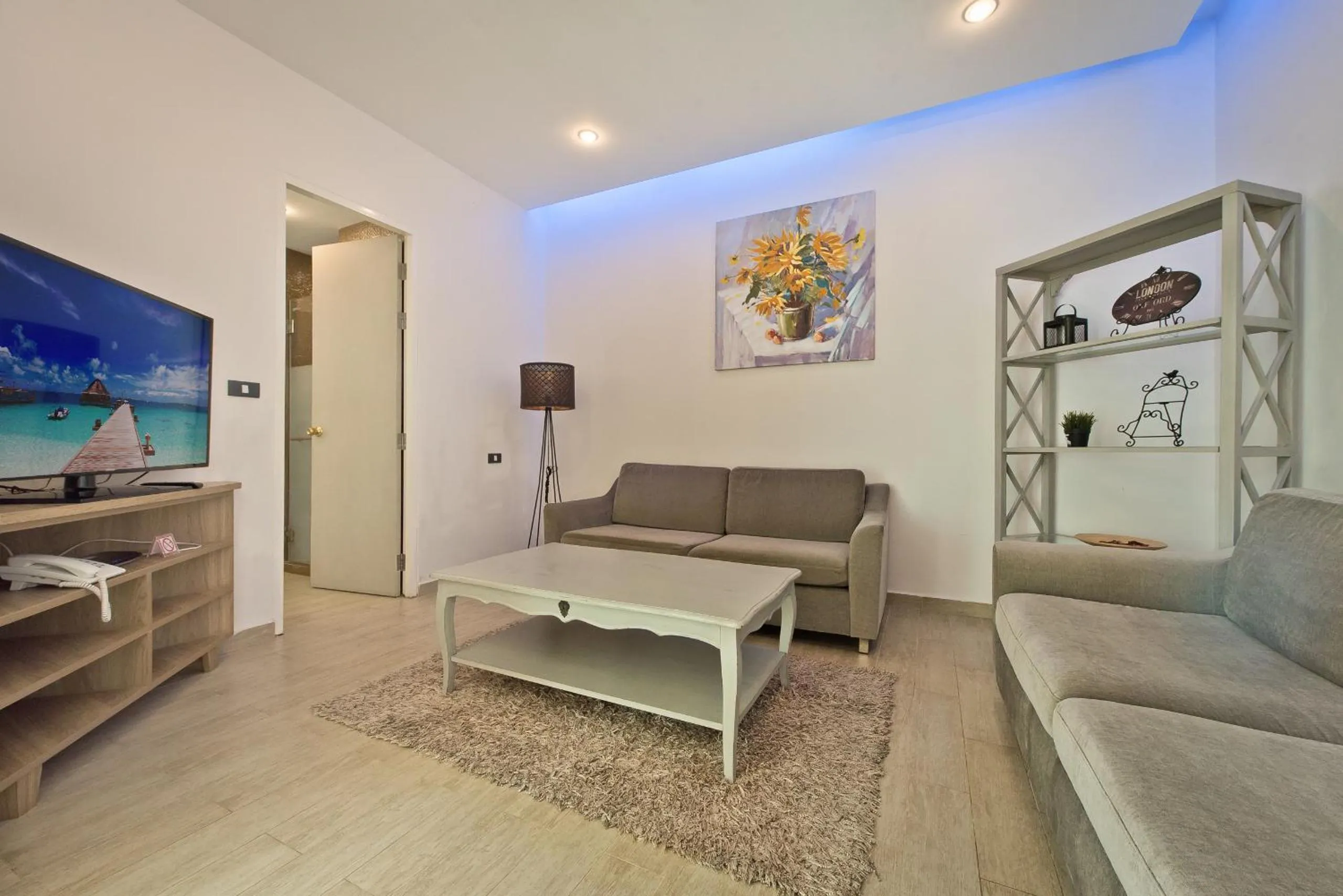 Living room in Tropicana Pool Villa