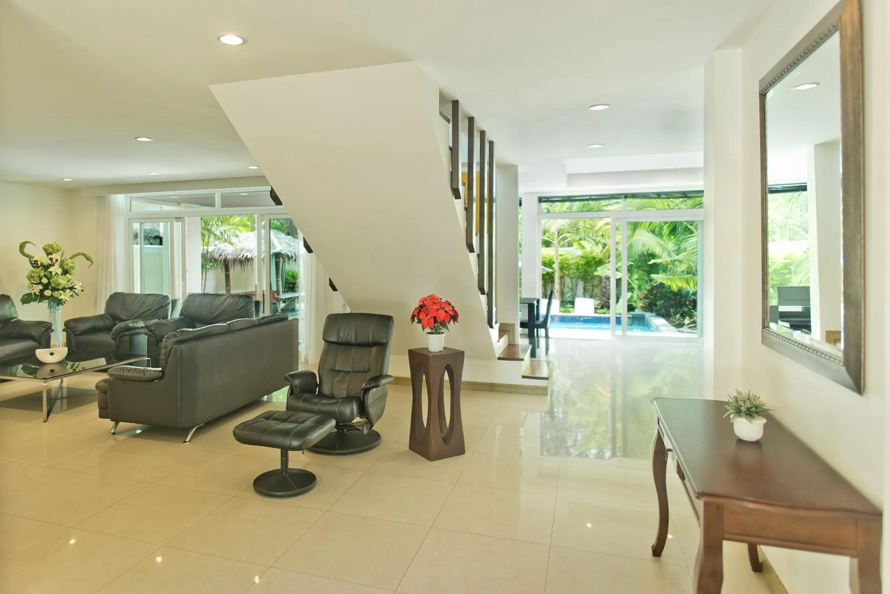 Living room in Tropicana Pool Villa